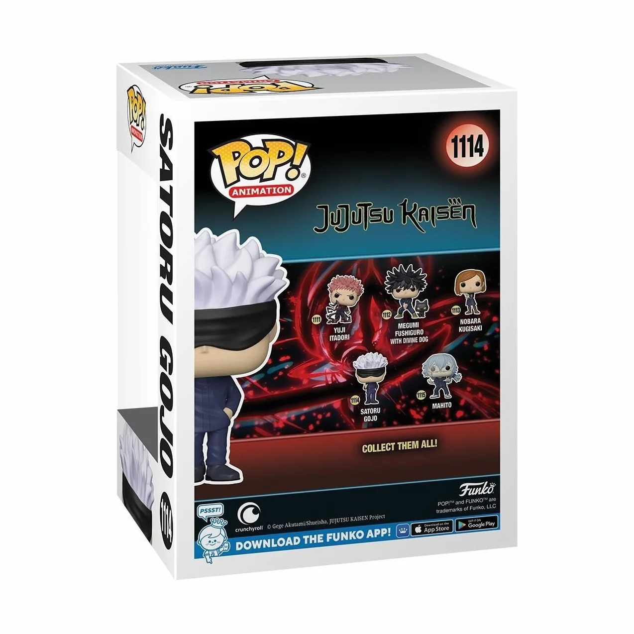 Funko Pop! Animation: Jujutsu Kaisen - Satoru Gojo - Figura in Vinile da Collezione - Idea Regalo - Merchandising Ufficiale - Giocattoli per Bambini e Adulti - Anime Fans - Figura per i Collezionisti