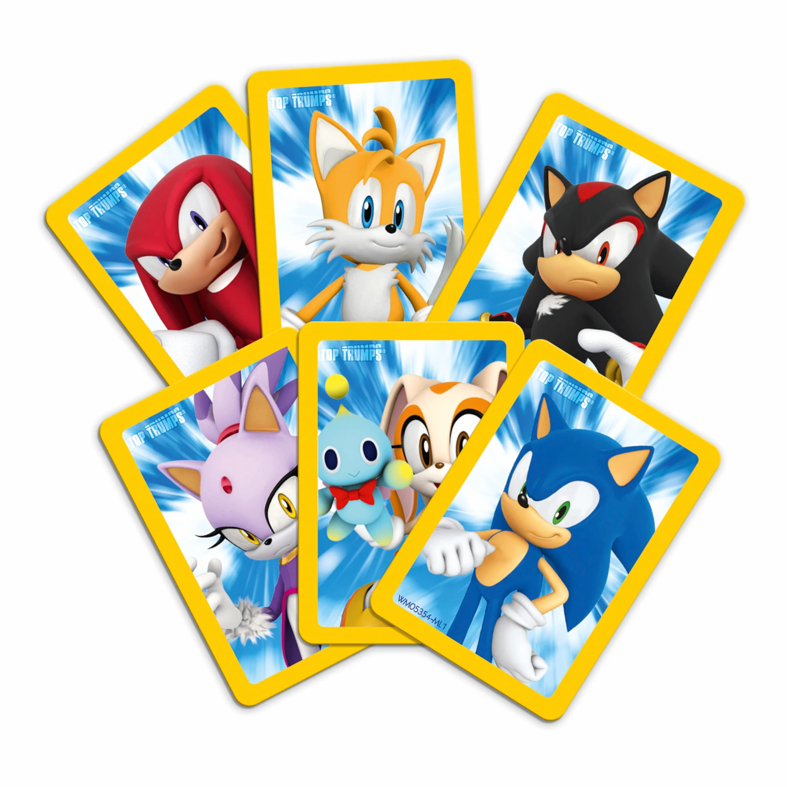Top Trumps Sonic Match - Giochi per bambini Sonic 4 Anni Plus - Match Gioco Di Logica 2 Giocatori - Giochi Strategia - Gioco Da Tavolo