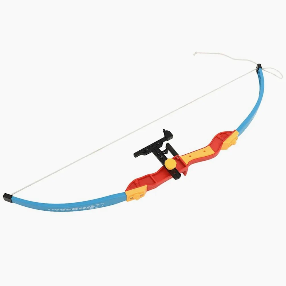 Arco per bambini con arco da 76 cm e 4 frecce a ventosa per giochi all'aperto, adatto per bambini dai 6 anni in su, favorisce la coordinazione, la concentrazione e le capacità motorie in
