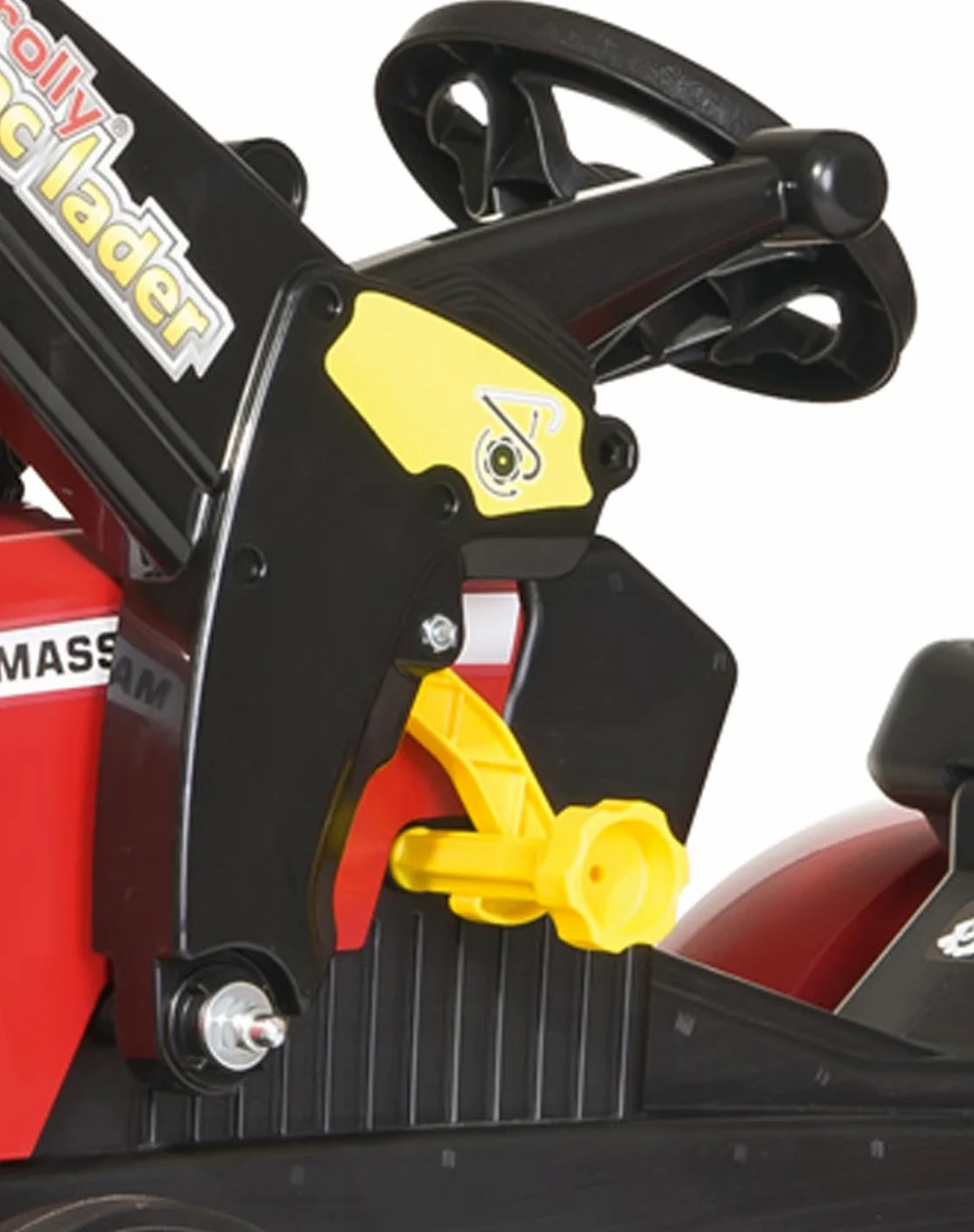 Rolly Toys 611133 - Veicolo a Pedali Farmtrac MF 8650 con Ruspa