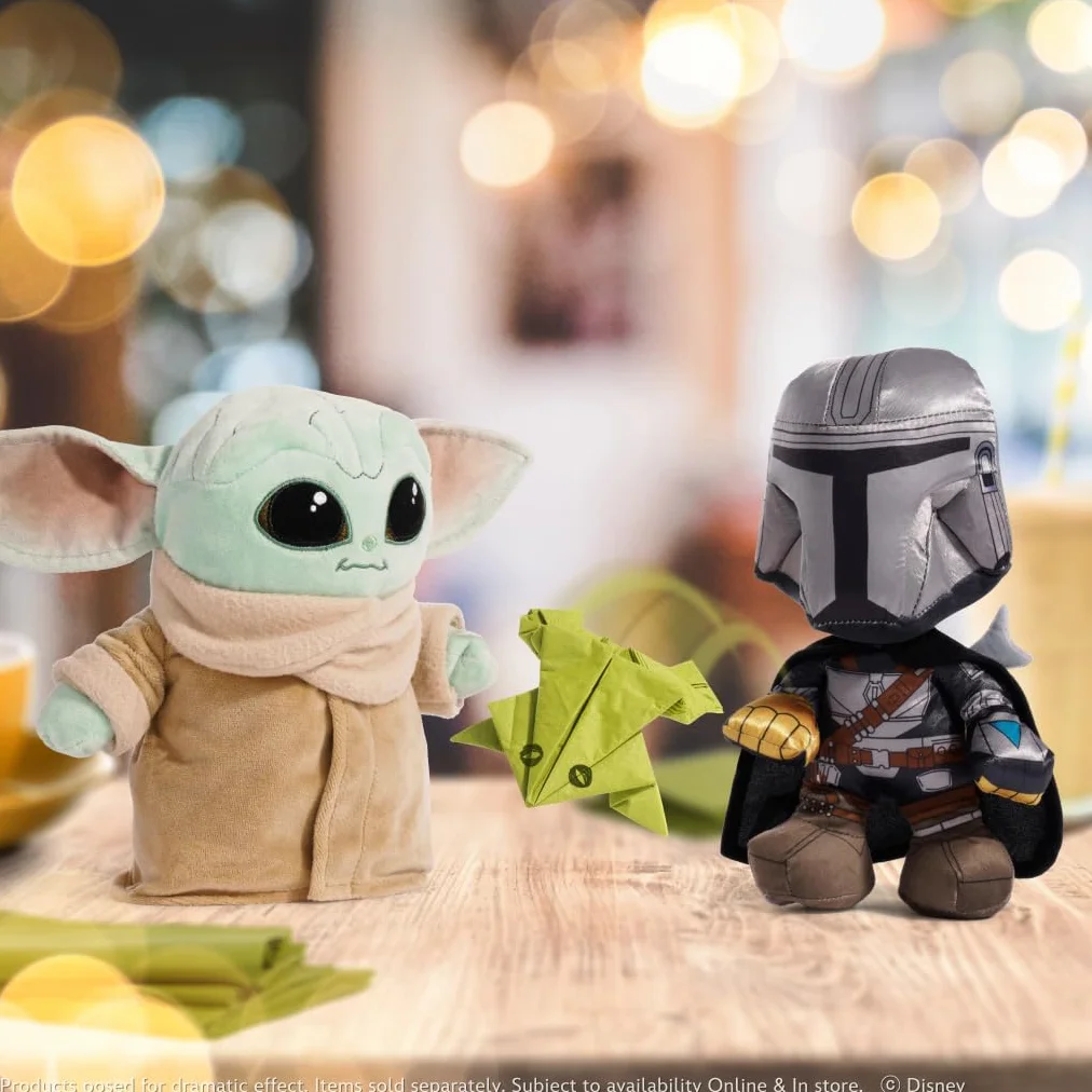 Simba Disney Star Wars Mandalorian 6315875778, Da 0 Mesi, Peluche The Child Baby Yoda, Marrone, 25 cm