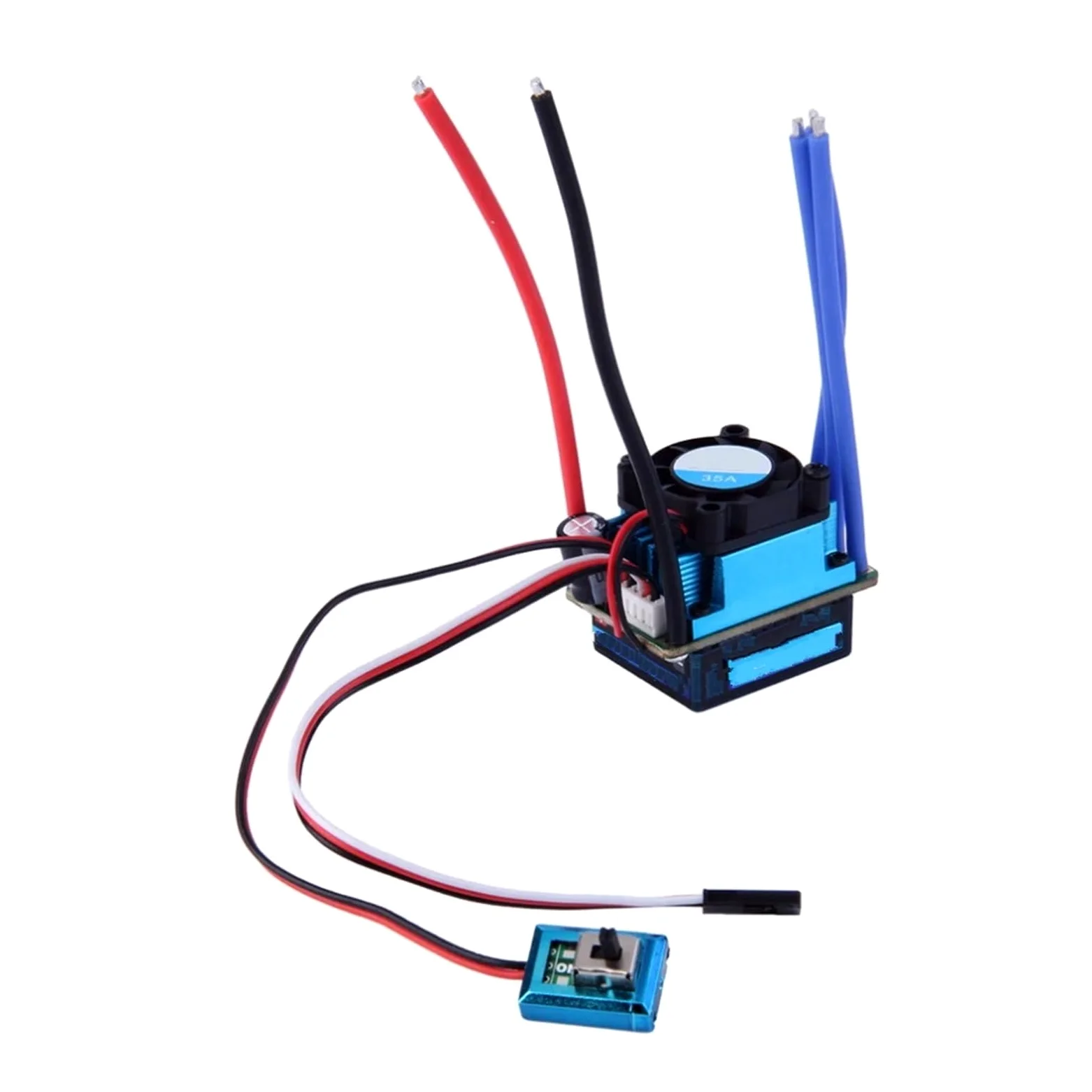 Per 1/8 1/10 1/12 35A 2S 3S Sensored BEC Brushless ESC Regolatore Velocità RC Auto Crawler Modello Camion Accessorio Monster Trucks ESC RC