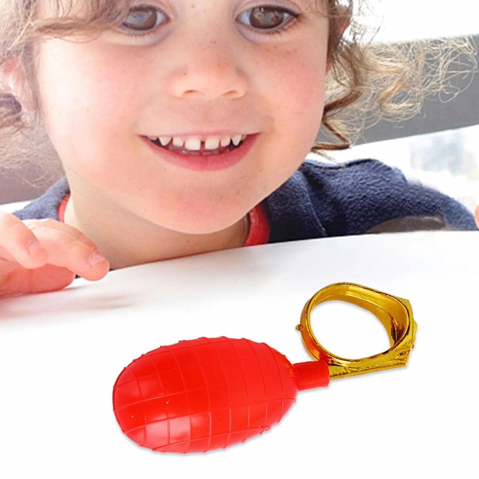 Anello Squirt - Giocattolo scherzoso con spruzzo d'acqua | Divertente gioco di anelli di schizzi per bambini e adulti, anelli di spruzzo d'acqua per scherzi del primo di aprile, novità giocattoli che