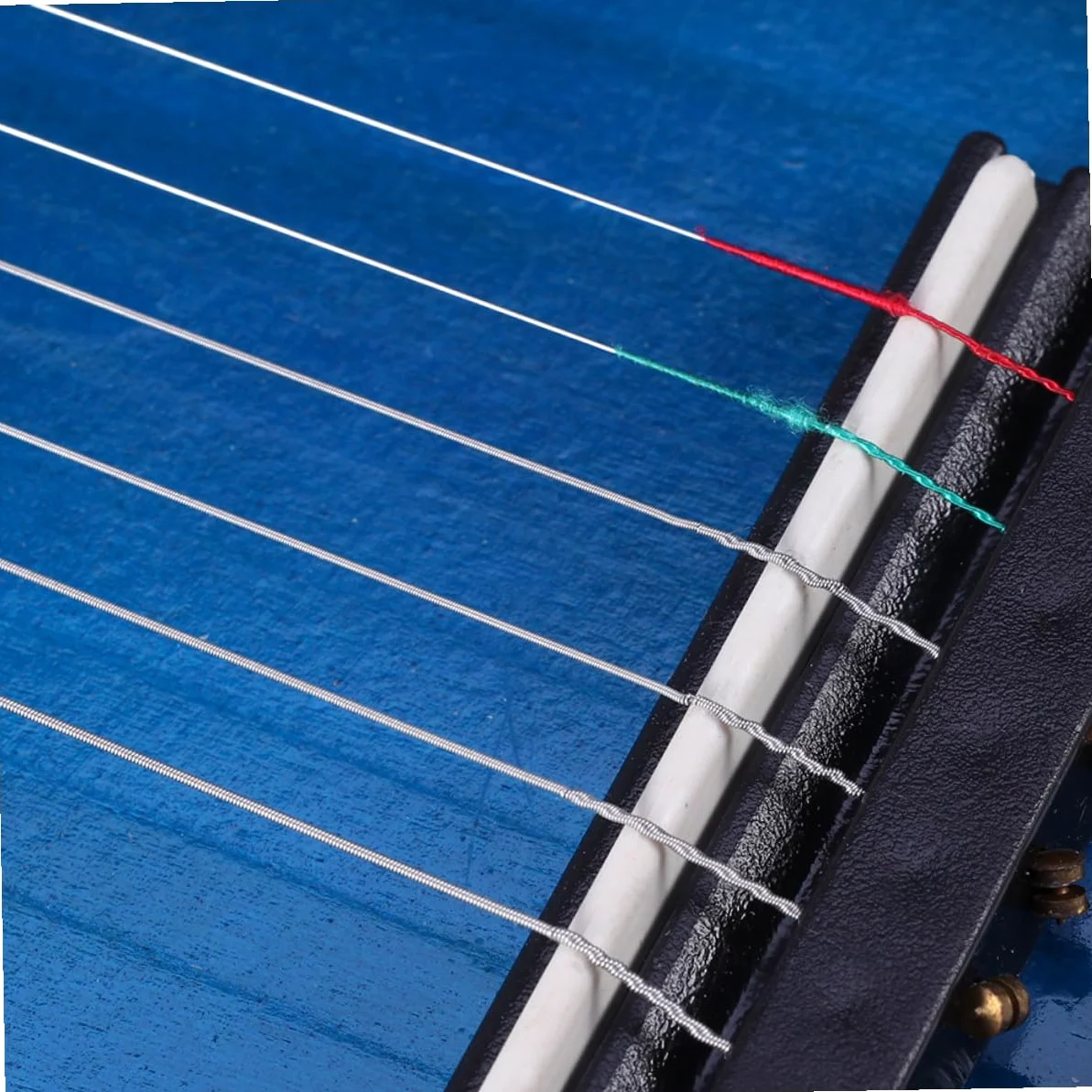 Chitarra Giocattolo Blu in Legno 23 Pollici per Bambini | Strumento Musicale Educativo, Design Creativo e Superficie Liscia, Back To School Party