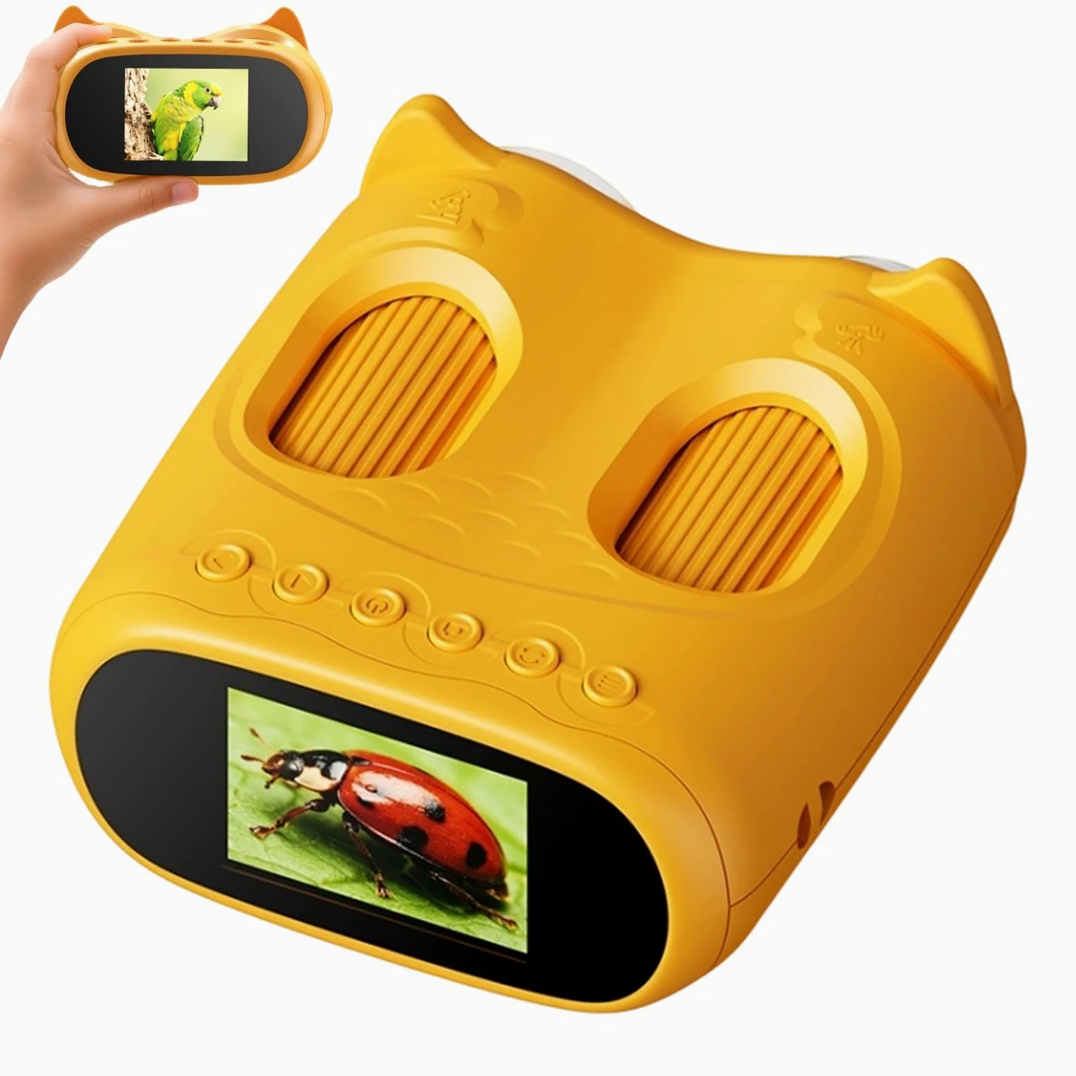 Microscopio per Bambini Giocattoli Scientifici Ricaricabili per Attività | Microscopio Tascabile Mini con Fotocamera Manuale Ideale per Bambini Ragazze Ragazzi e Studenti