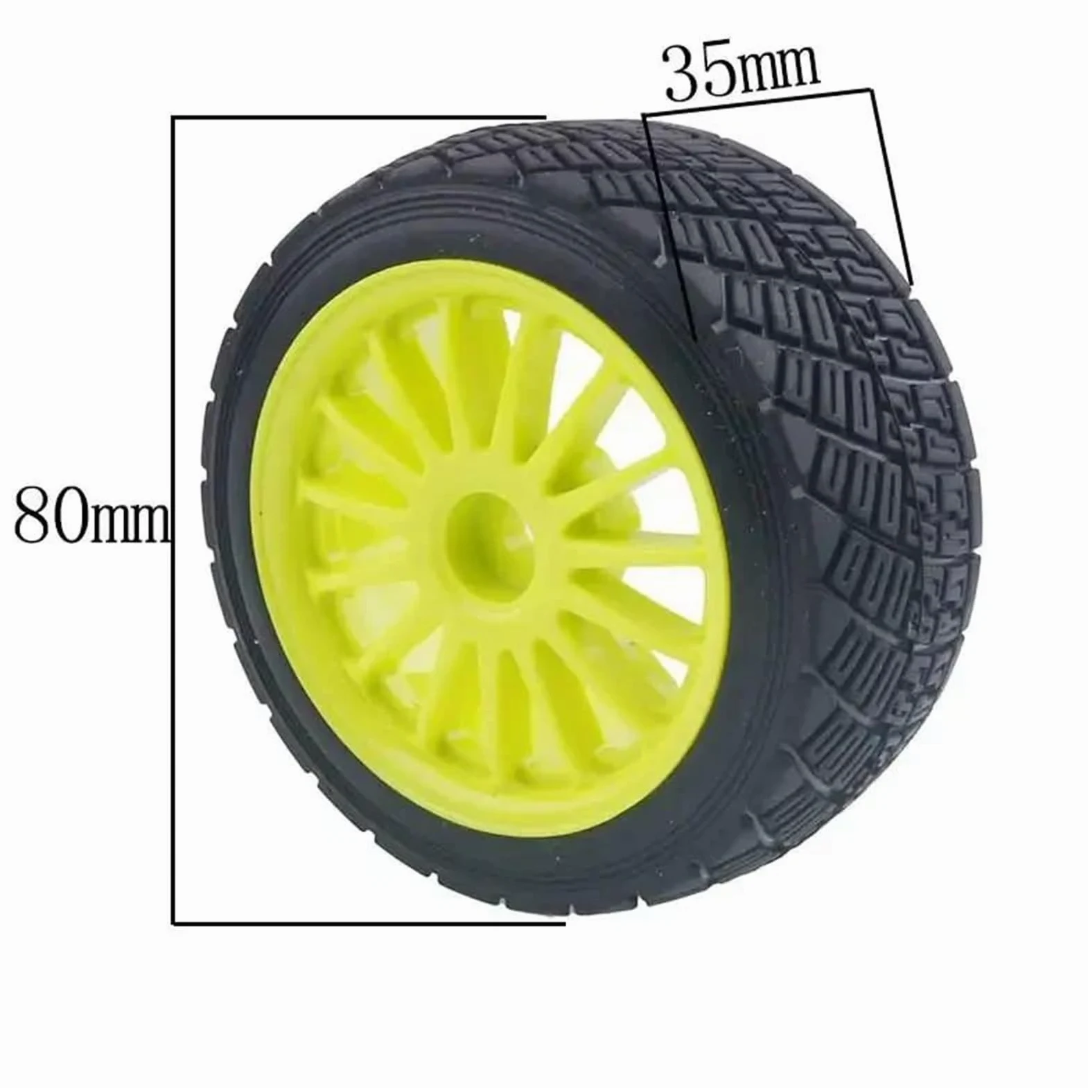Per HPI WR8 Per Flux For Rally 3.0 110697 94177 1/10 RC Auto Parti Di Aggiornamento 4 PZ 2. Pollice Cerchioni Mozzo E 80 MILLIMETRI Pneumatici Ricambi Modellini RC