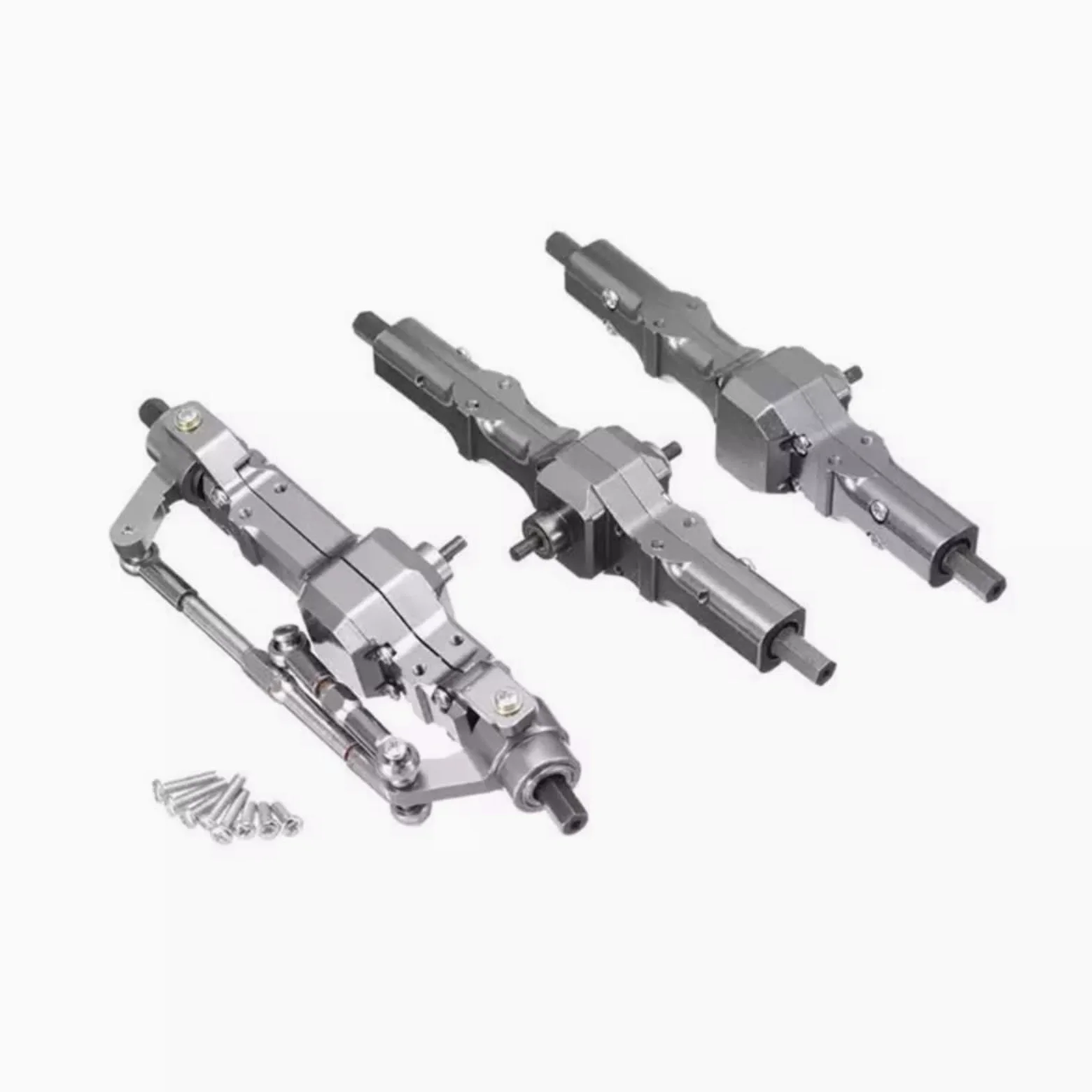 Compatibile Con WPL B16 B36 FY Per JJRC Telecomando Auto Parti Di Aggiornamento Accessori Asse Posteriore Centrale Anteriore In Metallo Accessori