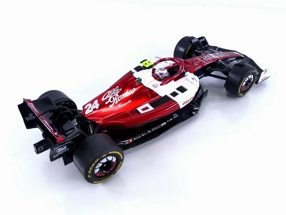 Solido Modellino auto 1:18 Alfa Romeo Guanyu bianco