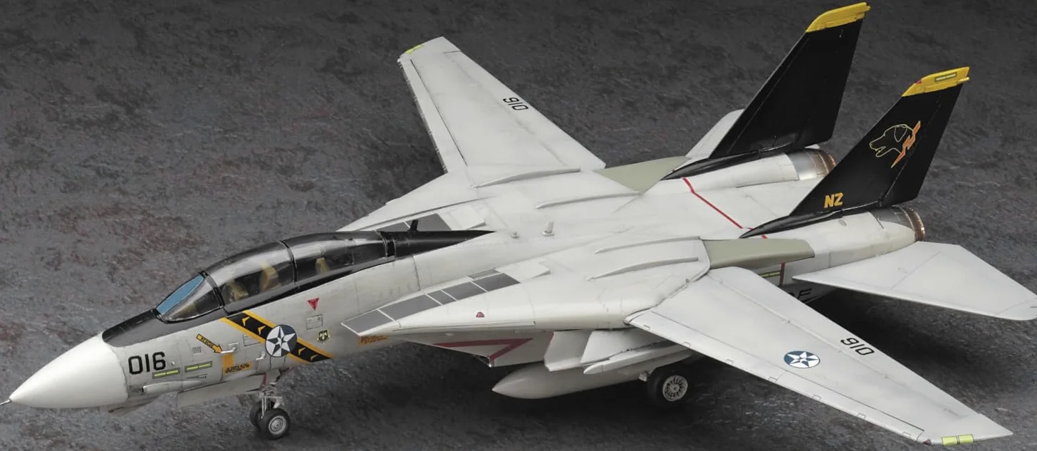 Hasegawa SP616 Creator Works Series Ace Combat F-14A Tomcat Word Dog Corps modellino in plastica scala 1:72