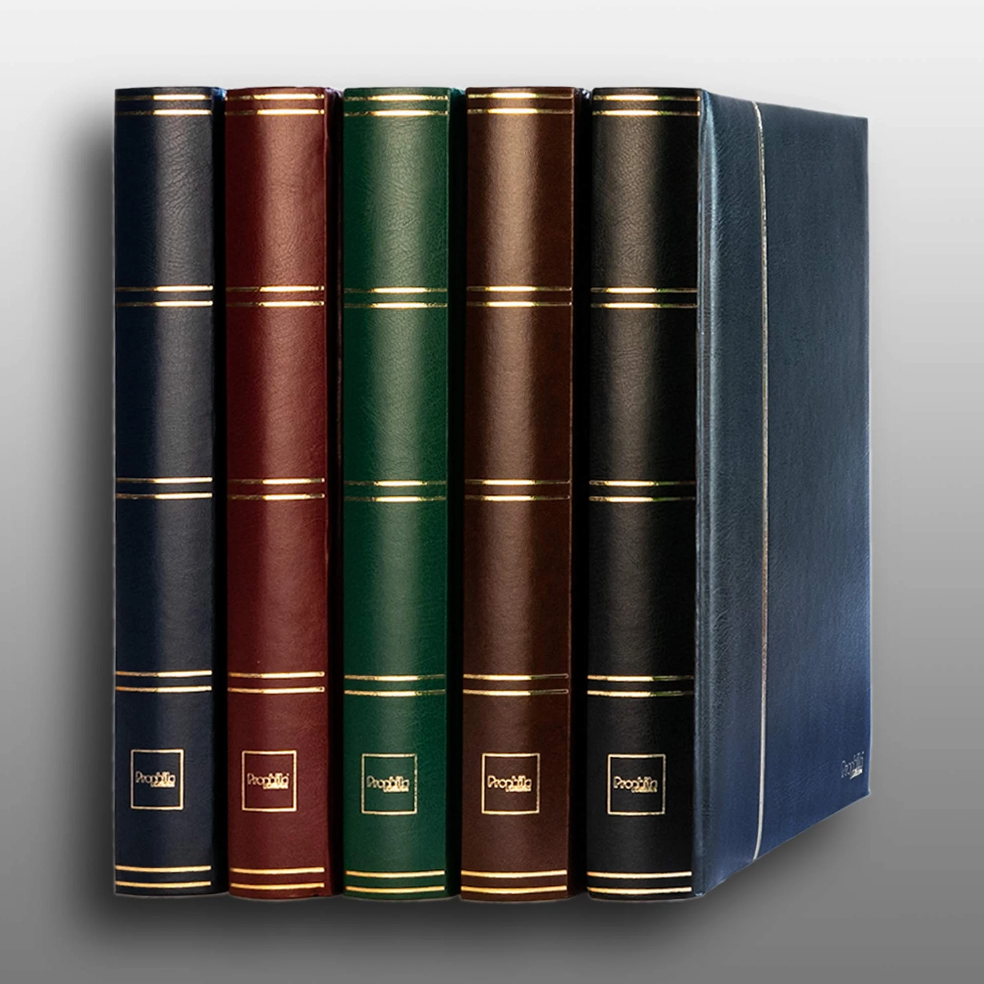 Prophila Leuchtturm classificatori 60 pagina bianco, verde colori