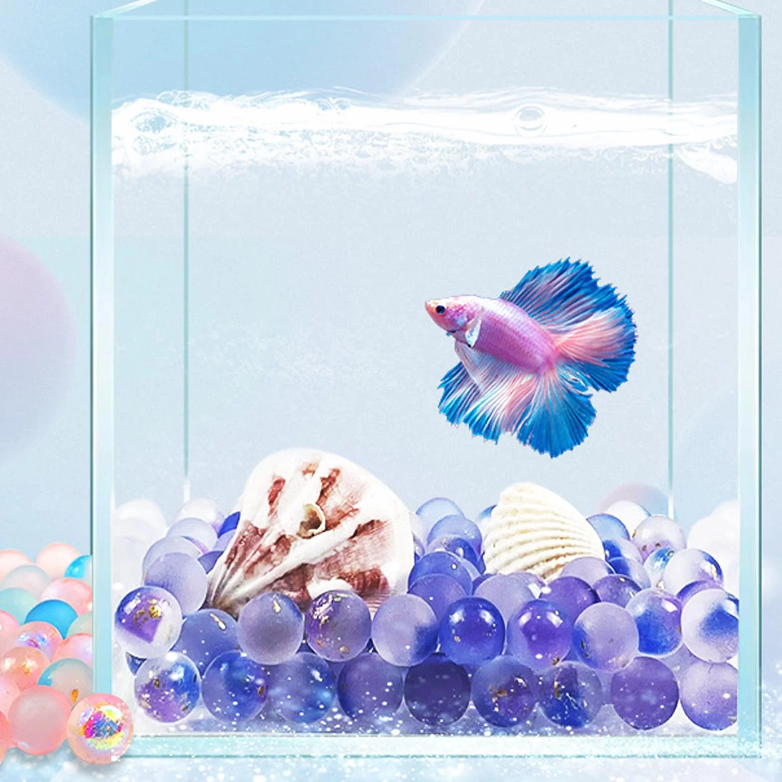 Biglie di Vetro Colorate 10mm 200 Pezzi per Bambini 5+