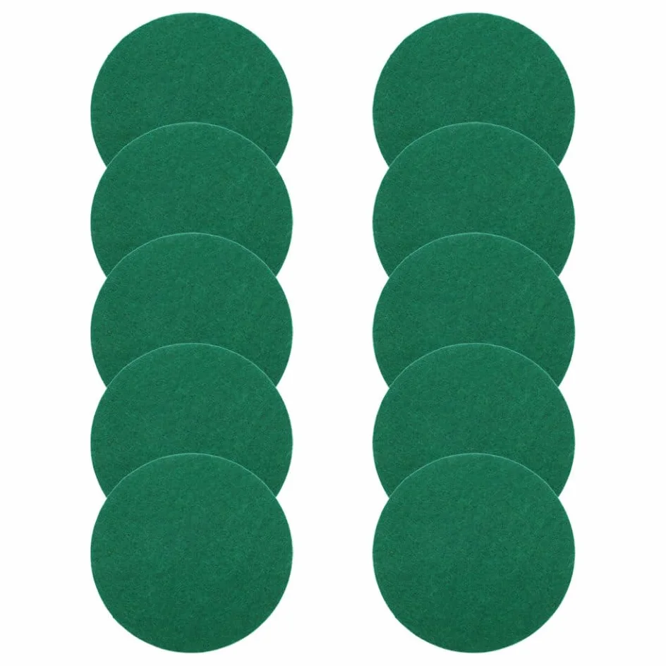 SUPVOX 10pezzi Dischi Da Hockey in Feltro Resistente Di Cuscinetti Autoadesivi Accessori Per Gioco Da Hockey Da Tavolo Protezioni Di Ricambio Per Spingitori Per Feste in Famiglia e Intrat