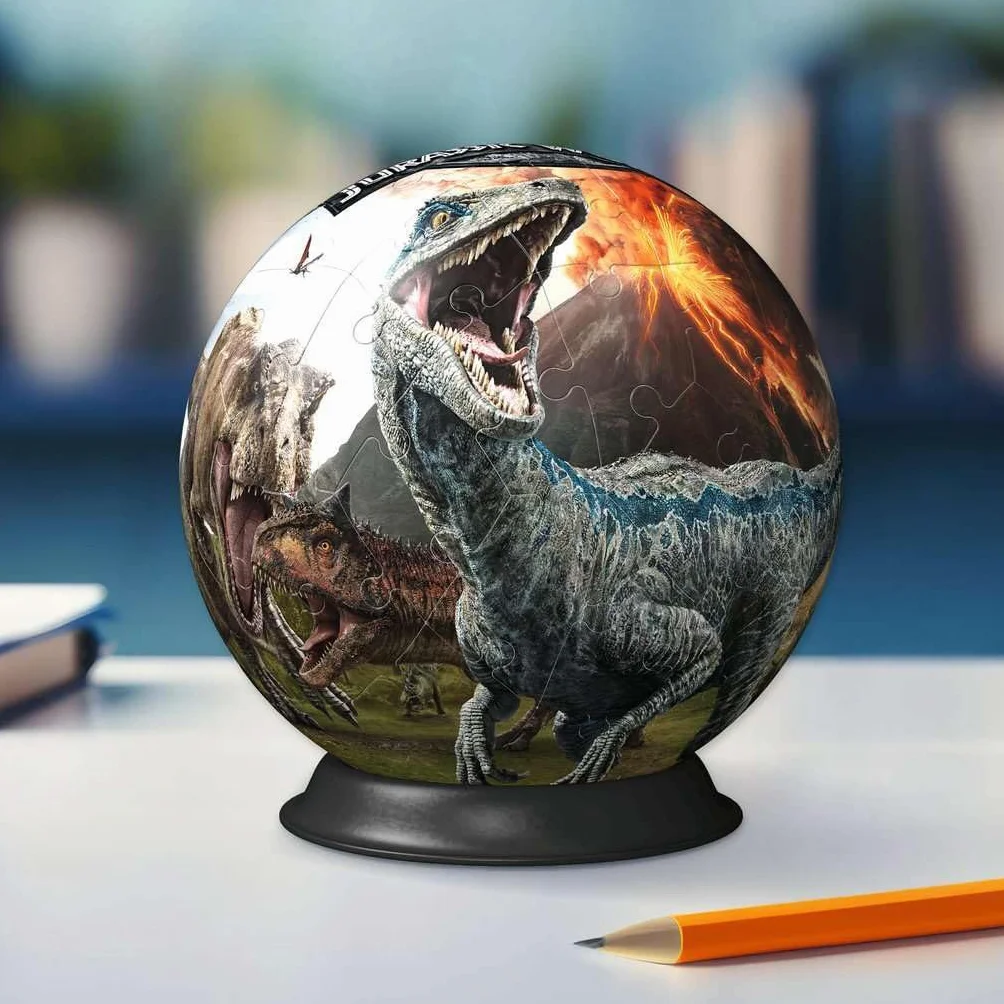 Ravensburger - Puzzle 3d Jurassic World 72 pezzi, Puzzle 3d bambini 6 anni o più, Giochi bambini 6 anni, Collezione Jurassic World, Giochi divertenti, Idee regalo