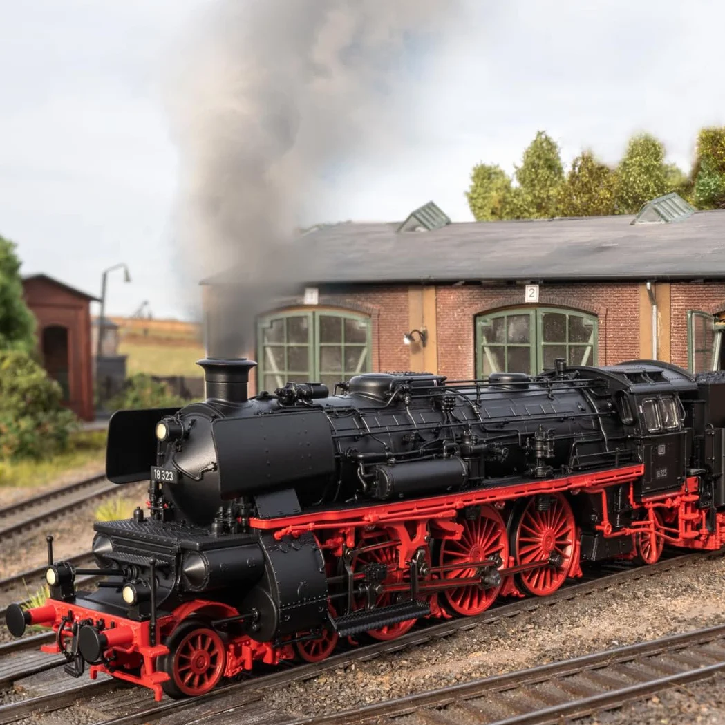 Trix 25323 - Locomotiva a vapore serie 18, 323 DB, Ep. III, DC-MFX Sound