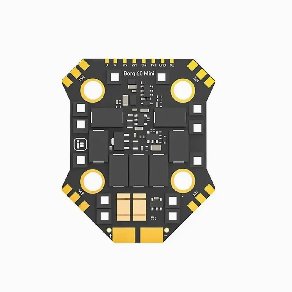 Borg F7 Stack Flight Controller con Borg 60 ESC per droni di corse compatibile con F7 FC e 60A ESC Drone(Only Borg 60A Mini)