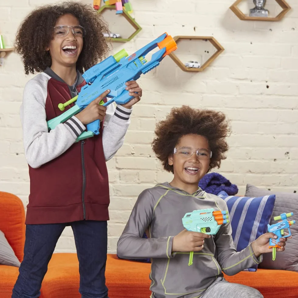 Pack tactique Nerf Elite 2.0 - NERF - Operator DB-2, Trio TD-3, Ace SD-1 - 20 fléchettes incluses