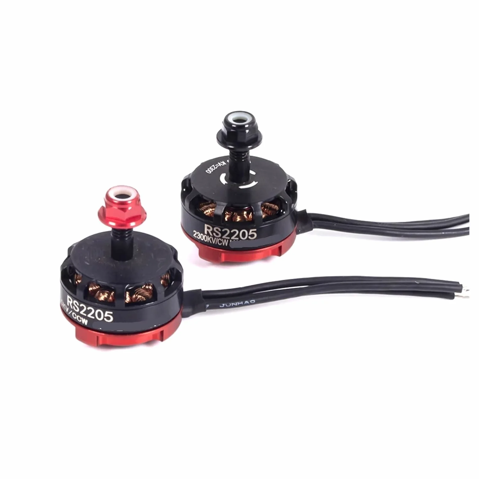 Motore brushless RS2205 2300KV for drone da corsa FPV, 3-4S, 30g | Motore FPV leggero 30g, spinta 1024g, silenzioso, raffreddamento ottimizzato(RS 2205 CCW 1PCS)