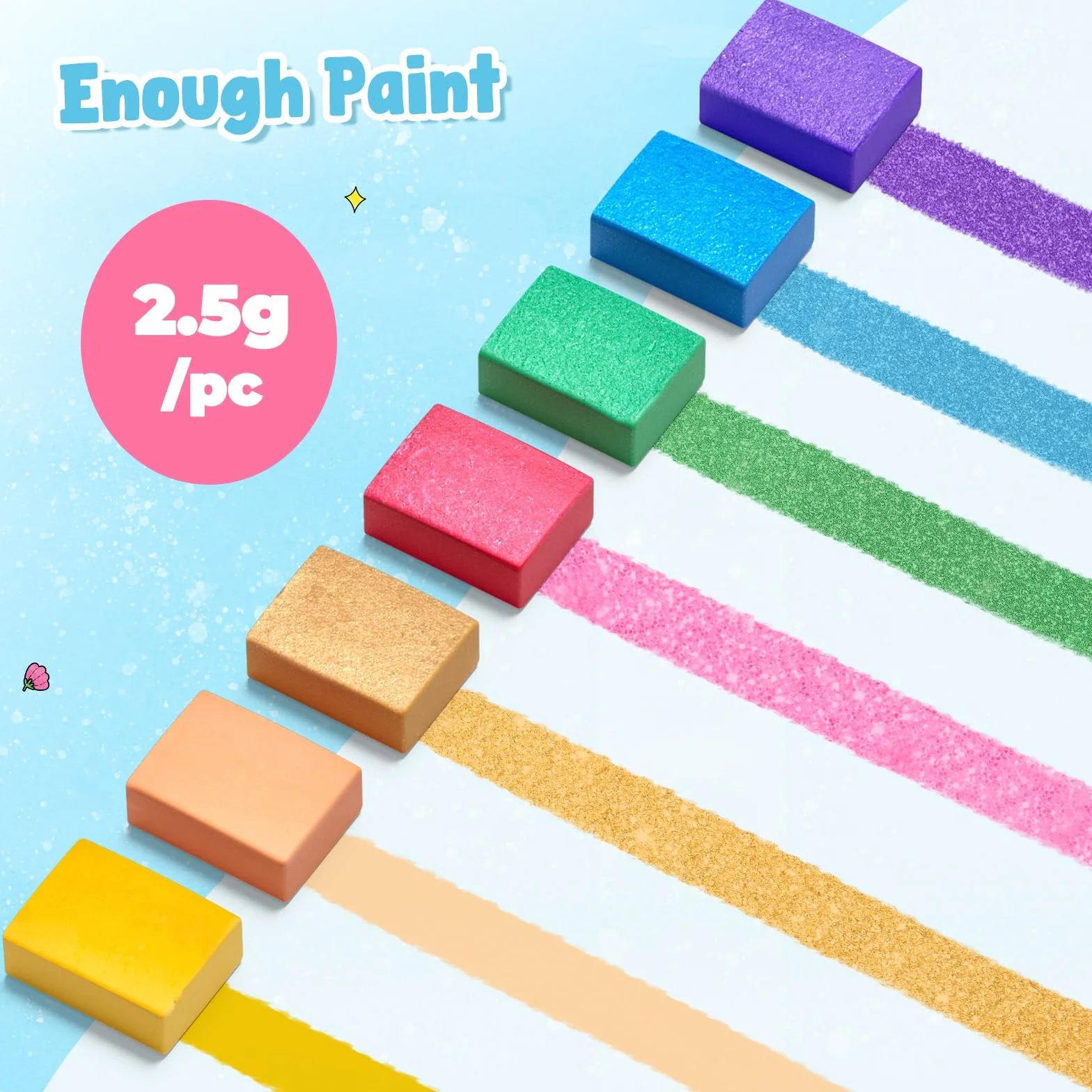 JoyCat album da colorare per bambini set di pittura ad acquerello 3-5 4-8 anni attività disegno regalo compleanno