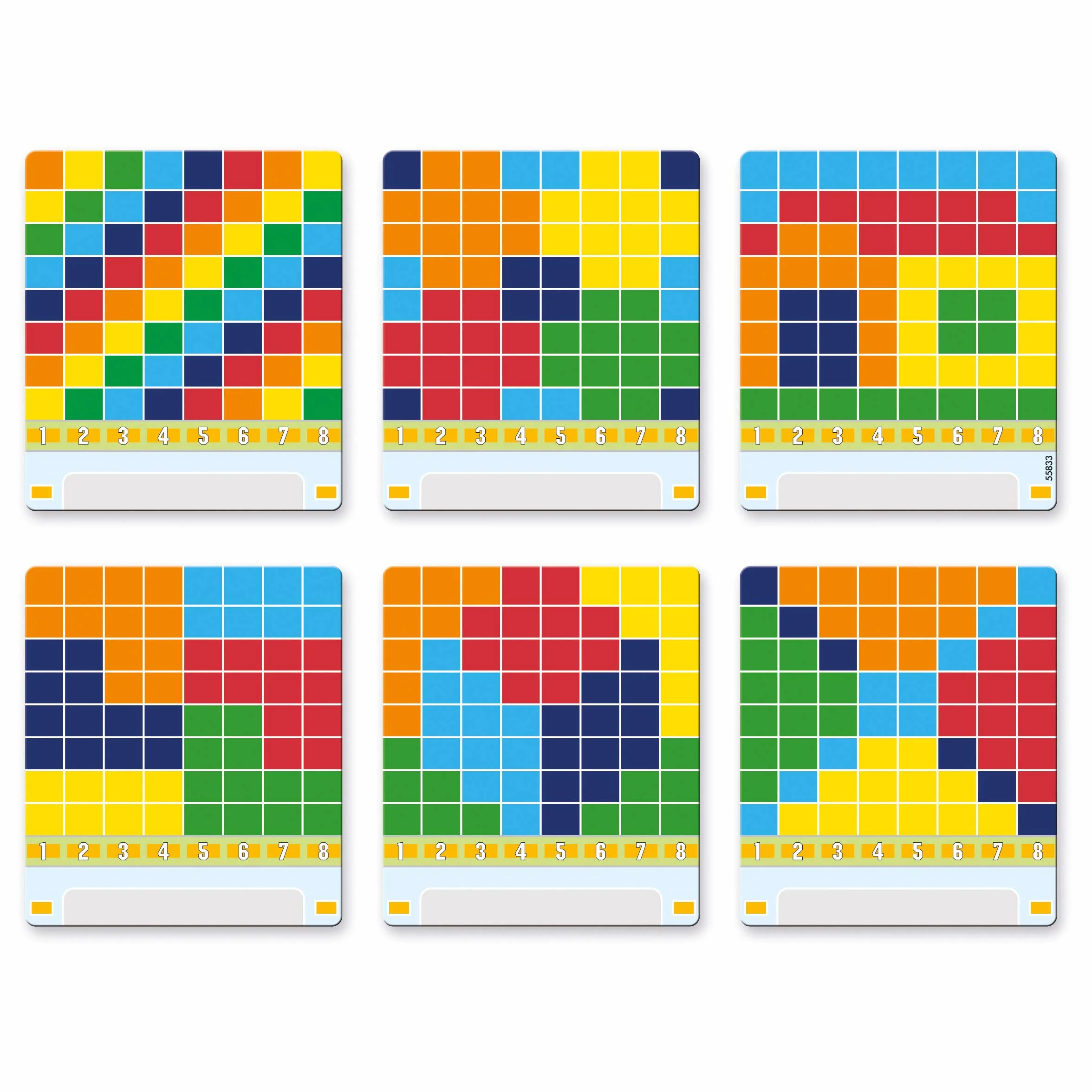 Quercetti Pallino Travel, Giochi Bambini 4 Anni Fino agli 8, Gioco di Strategia con Palline Colorate per Bambini, Schede e Mosaico, Giochi Educativi 4 Anni, Made in Italy