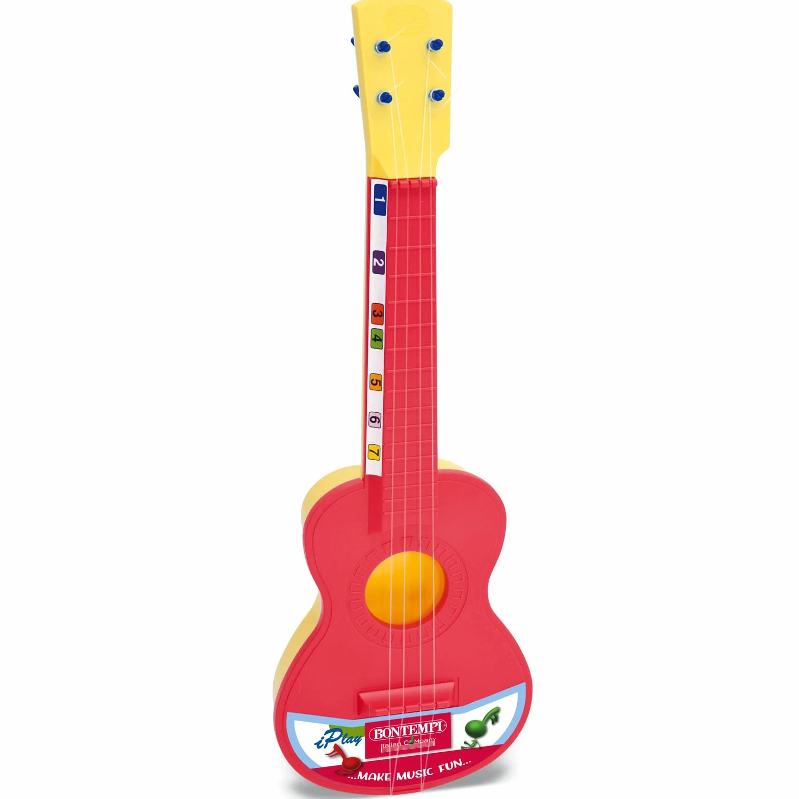 Bontempi Chitarra Classica con 4 Corde di Nylon