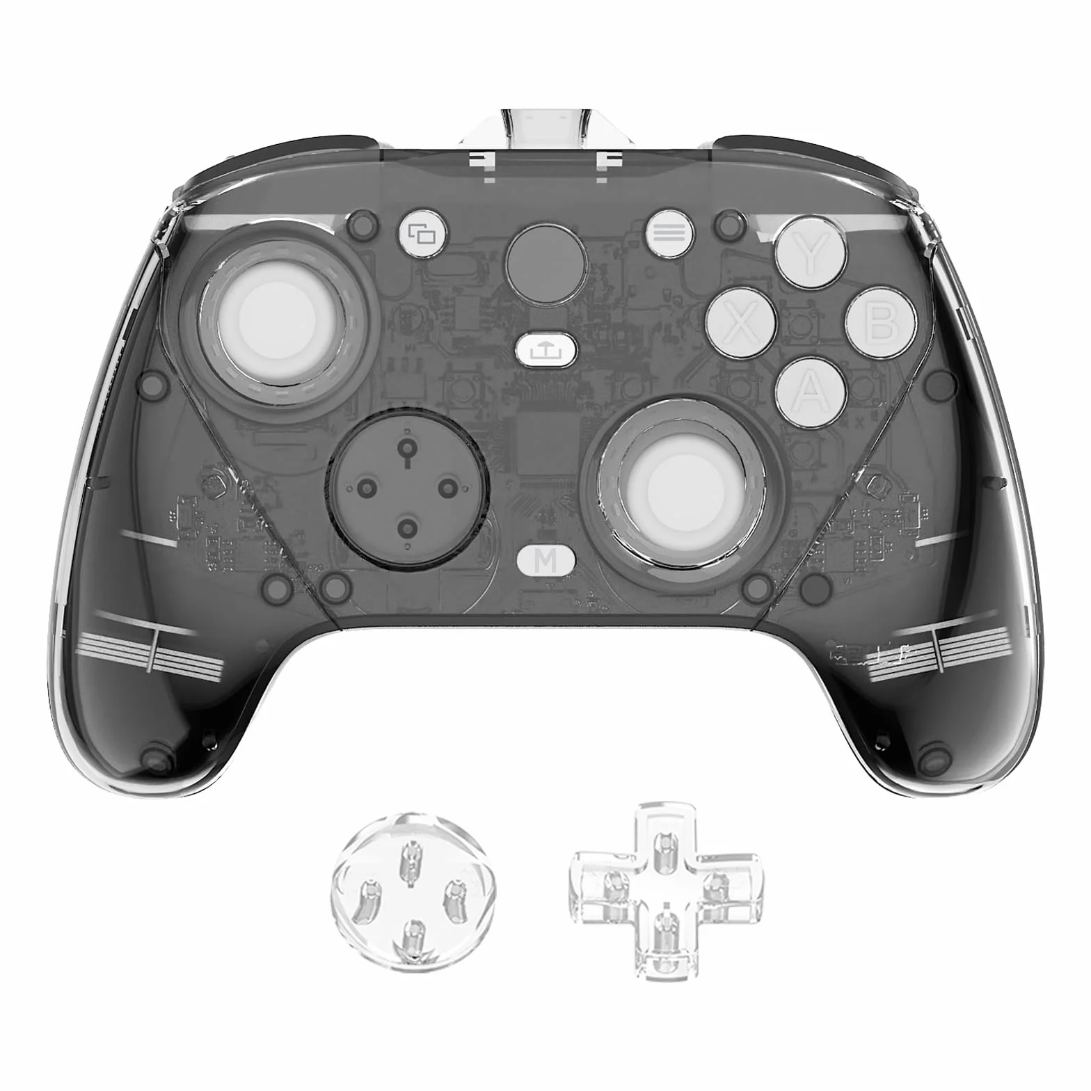 Compatibile con GameSir G7 Pro - Accessori per pannello magnetico per console da gioco, realizzato in materiale PC di alta qualità, protezione completa da graffi, urti, polvere, trasparente