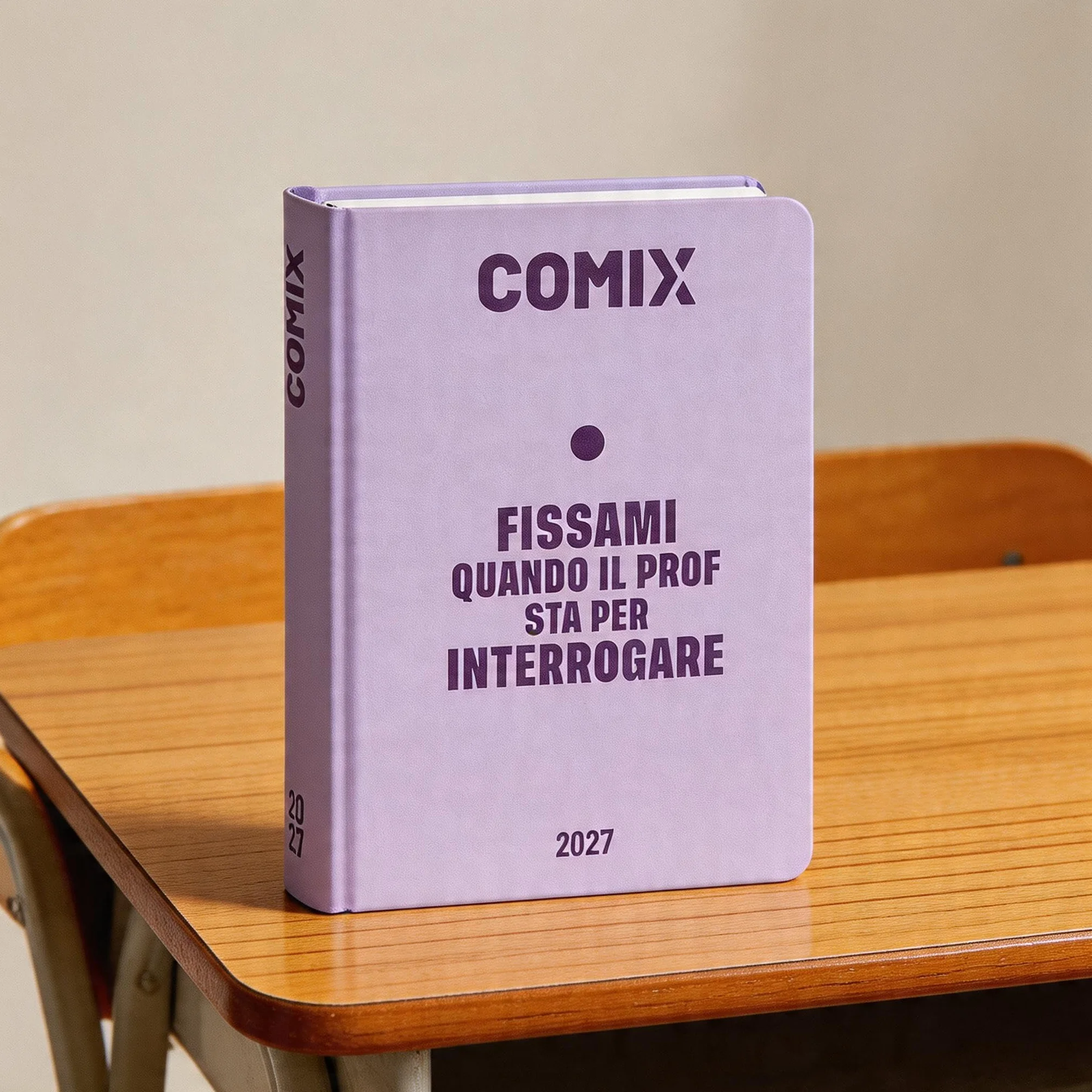 COMIX Agenda 2027 Giornaliera 16 Mesi, Diario Copertina Rigida 576 Pagine, Formato Mini 11x15,3 cm