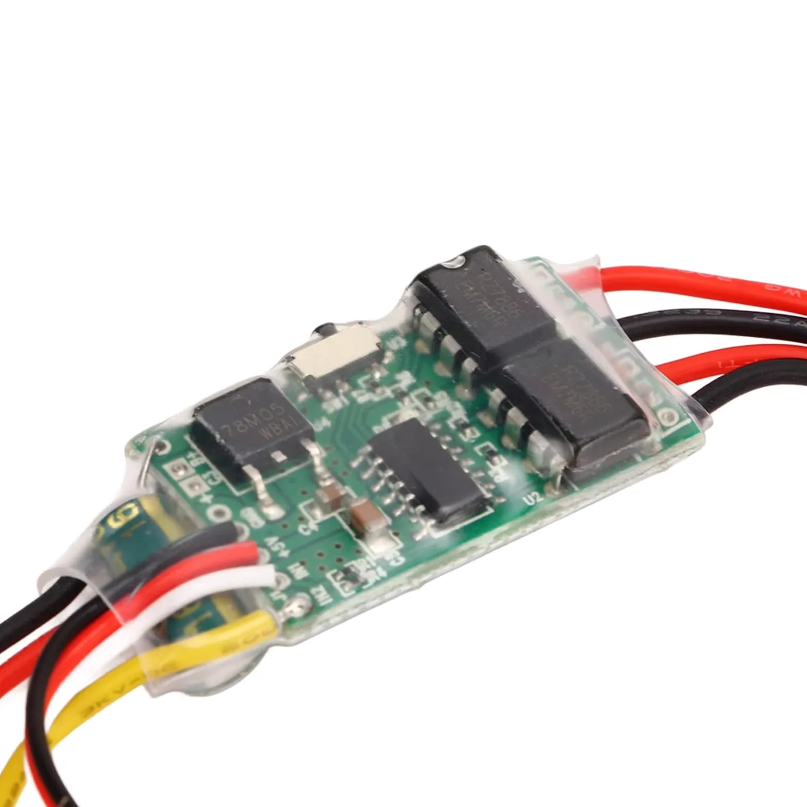 Per 5A Bidirezionale ESC Regolatore Velocità Del Motore Spazzolato 2s-3s RC Sostituzione Modello Aggiornamento Accessorio Camion Con Rimorchio ESC RC