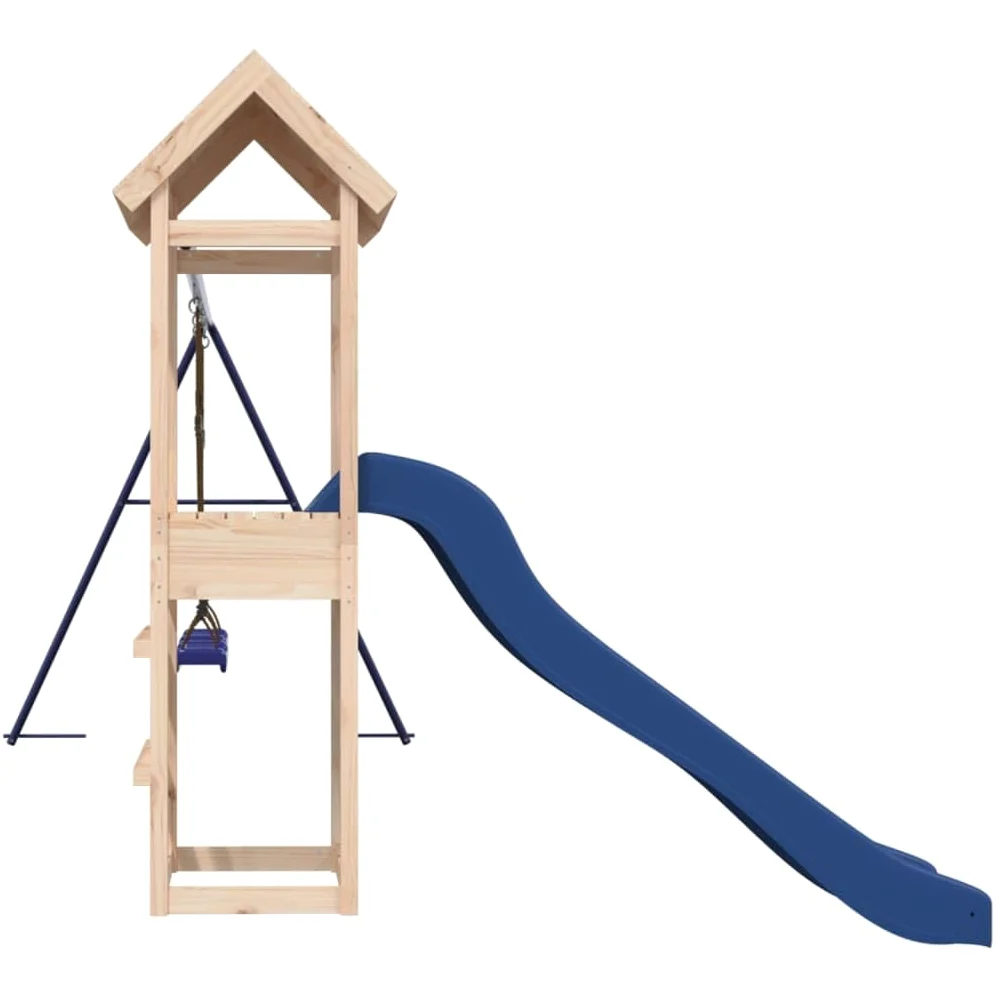 Parco giochi all'aperto 308 x 315 x 194 cm Legno di pino massiccio 02_0004630