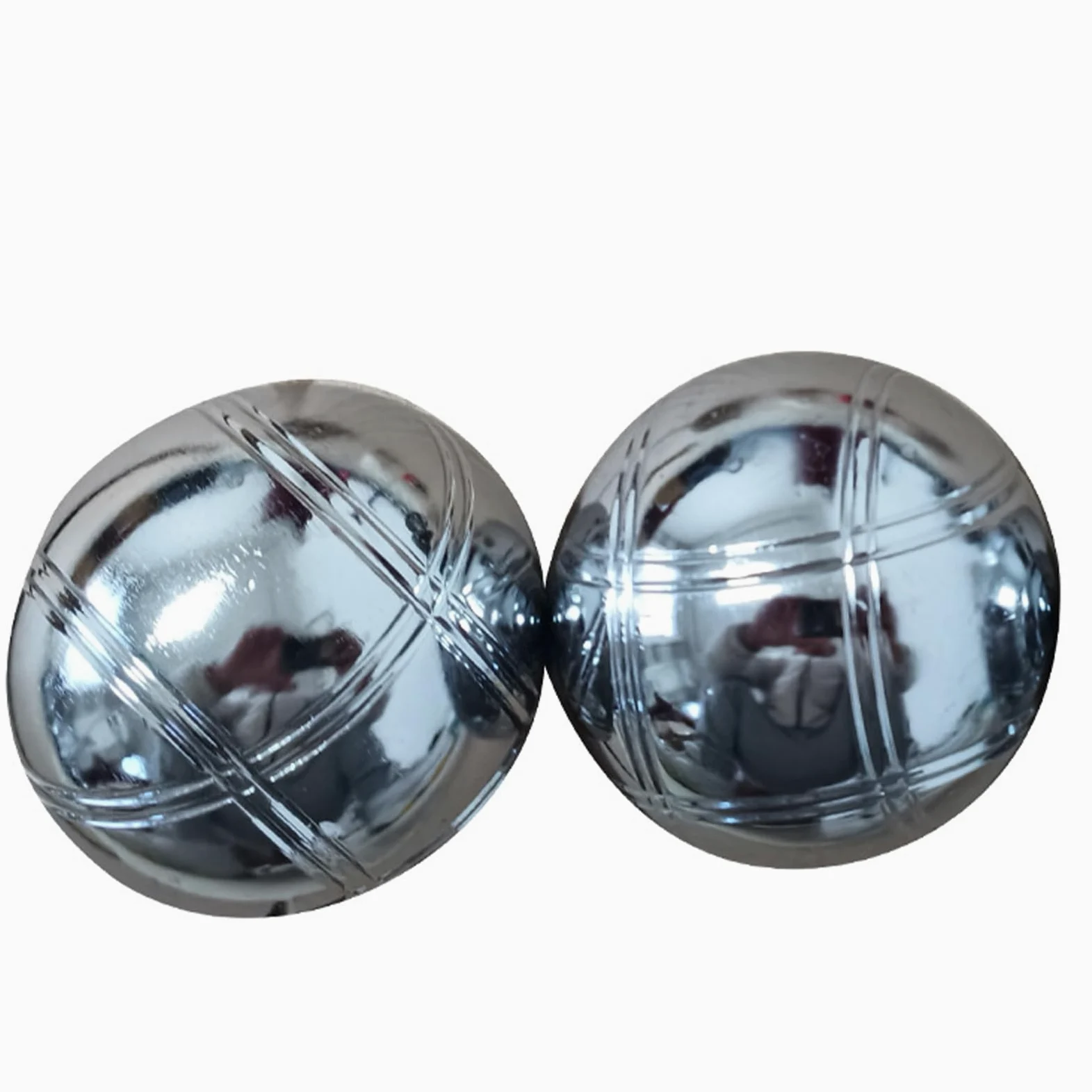 Generico d'Acciaio Kit Giocattolo da Bowling Multiuso | di palle rotolanti per , famiglie, spiaggia, picnic, bambini e adulti, giardino, set giochi esterno