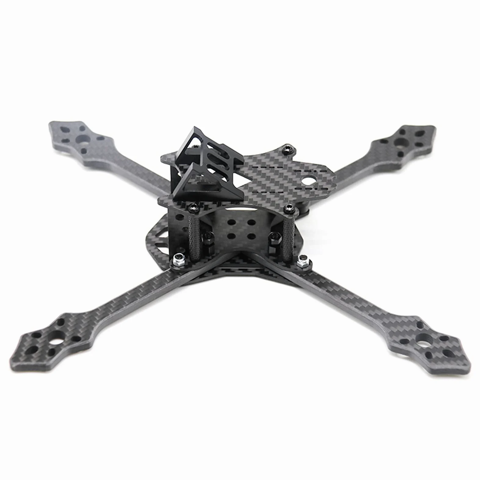 210 Mm Normale X Blackbird 210N / 210S Kit Telaio 5mm Braccio in Fibra di Carbonio Adatto per FPV Drone Frame Racing RC Drone (Color : Blackbird 210S)
