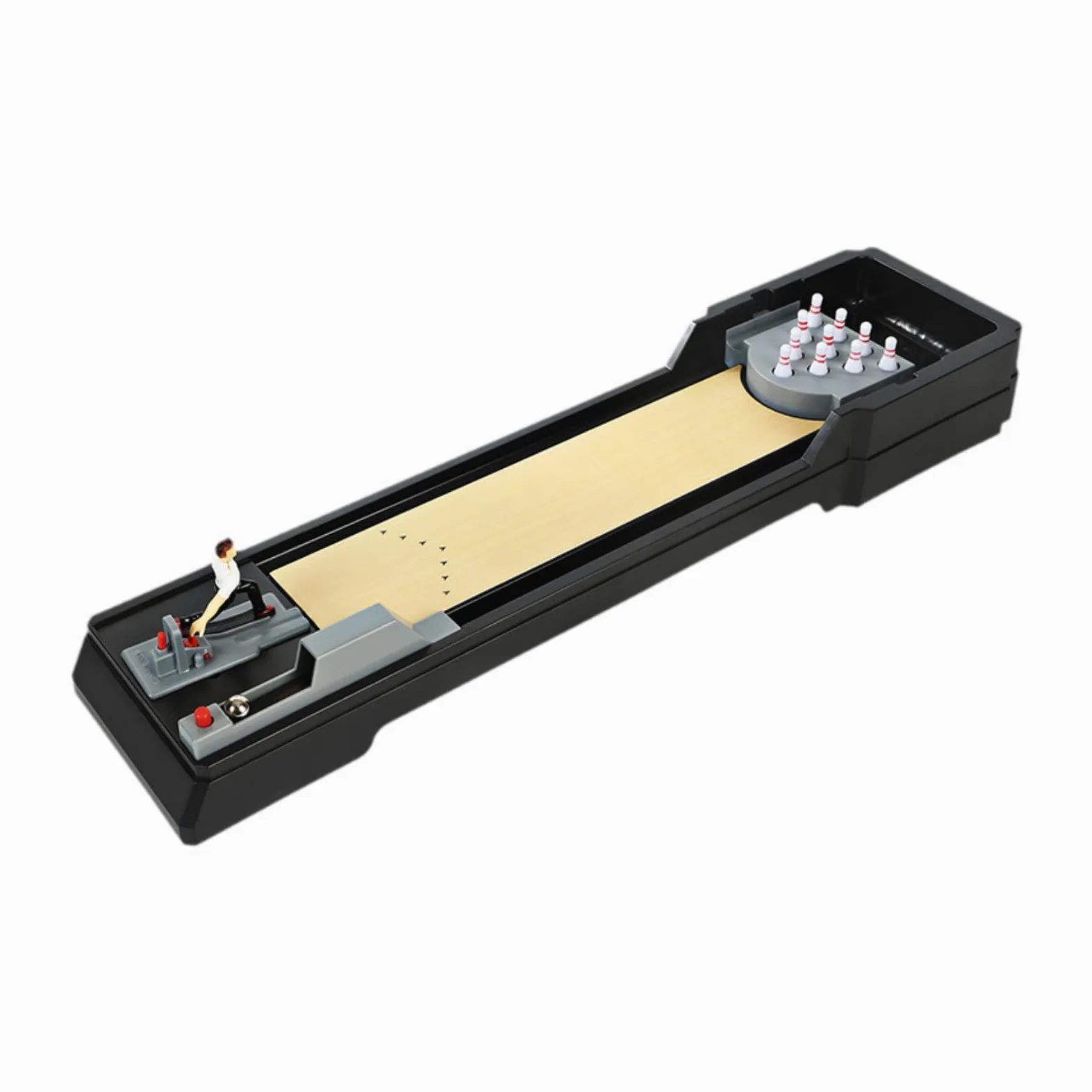 Giocattoli da scrivania per ufficio, tavolo da gioco sportivo, mini set da bowling per divertimento all'aperto e al chiuso, antistress, intrattenimento per bambini e