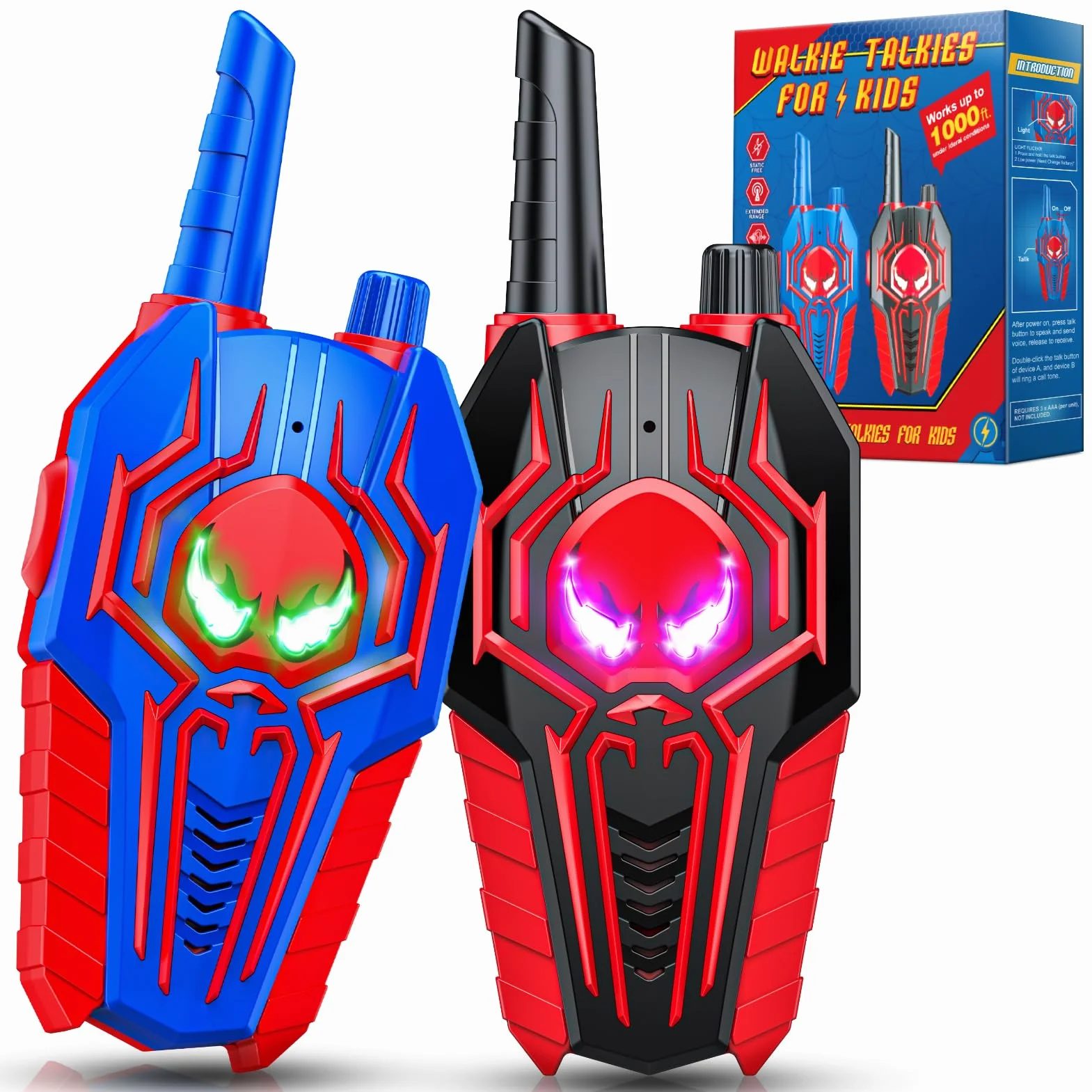 Walkie Talkie Bambini Giocattolo da Esterno Regalo 3-10 Anni