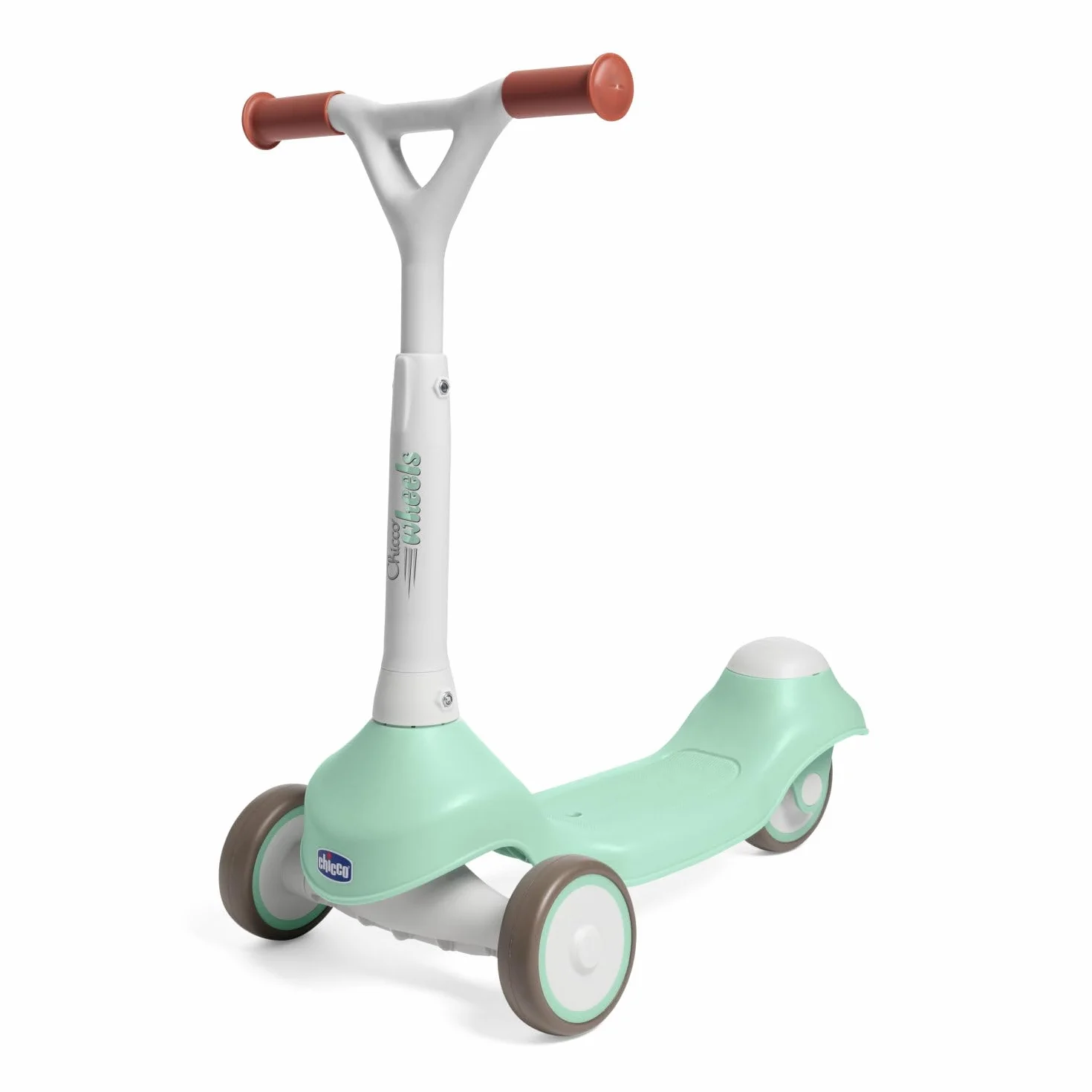 Chicco Monopattino Evolutivo 2 in 1 Cavalcabile 1 anno, Monopattino 2 anni, 20 kg, Manubrio Sterzante