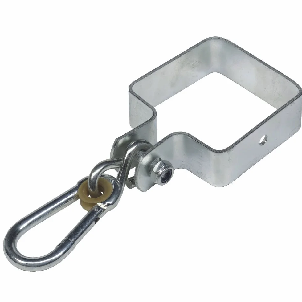 Wickey Gancio Collare per Altalena con moschettone 9x9cm Quadro