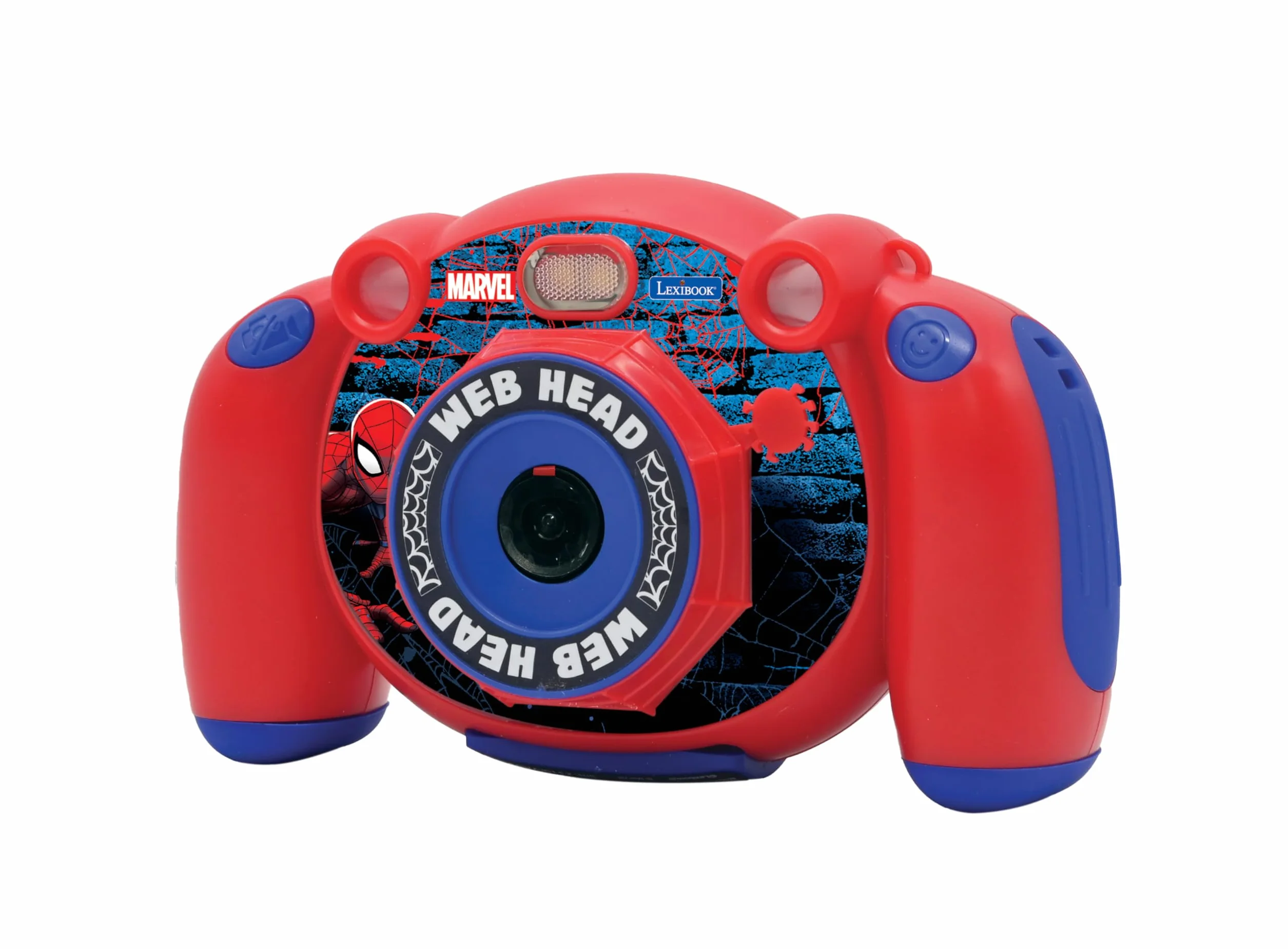 Lexibook Spider-Man fotocamera digitale 4 in 1 per bambini 32 GB rossa DJ080SP
