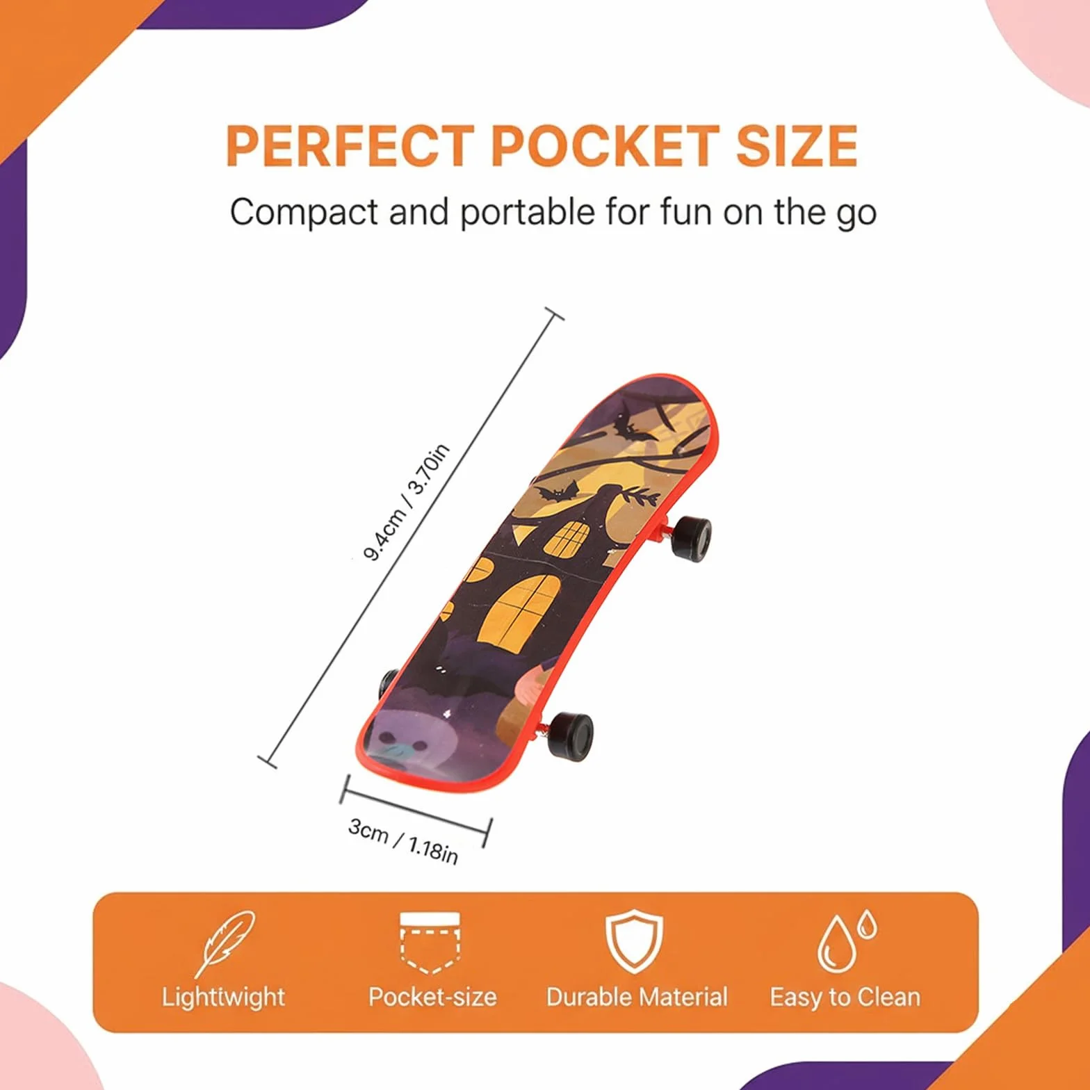 15 Pezzi Mini Skateboard da Dita, Skateboard Finger, Fingerboard Professionale Mini Skate per Dita Giocattolo per Gadget Compleanno Bambini Regalino Fine Festa Compleanno, Stili casuali