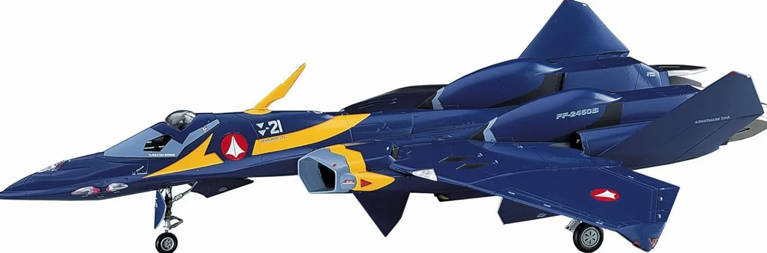Hasegawa Kit modellino trasparente YF-21 Guld Goa Bowman - Scala 1:72, Età: 12+ anni