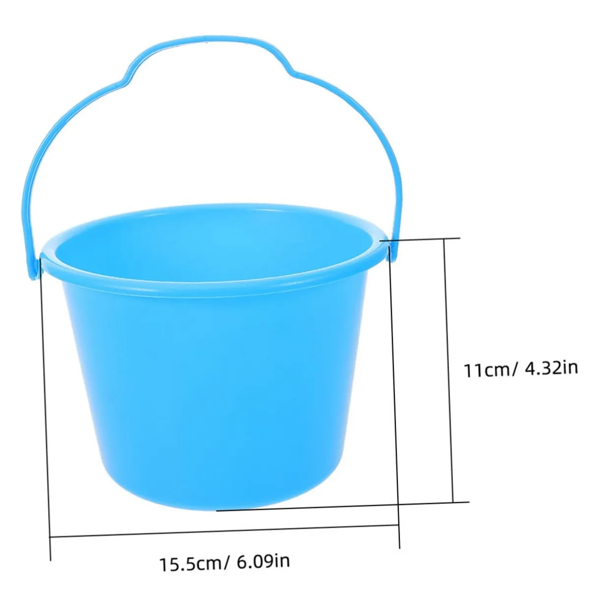 Secchielli per Mare 12pezzi Abs per Vacanze Estive Ragazzo Ragazza | Giocattoli per Spiaggia, Uso All'aperto e Giardino, Design Versatile, Apprendimento Sicuro, 12 Pezzi