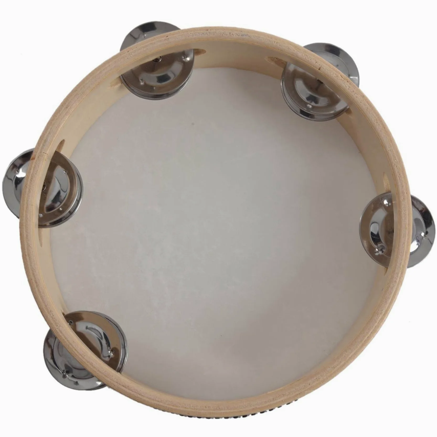 10X Tamburello Musicale da 7 Pollici con Percussione Rotonda per Partito KTV