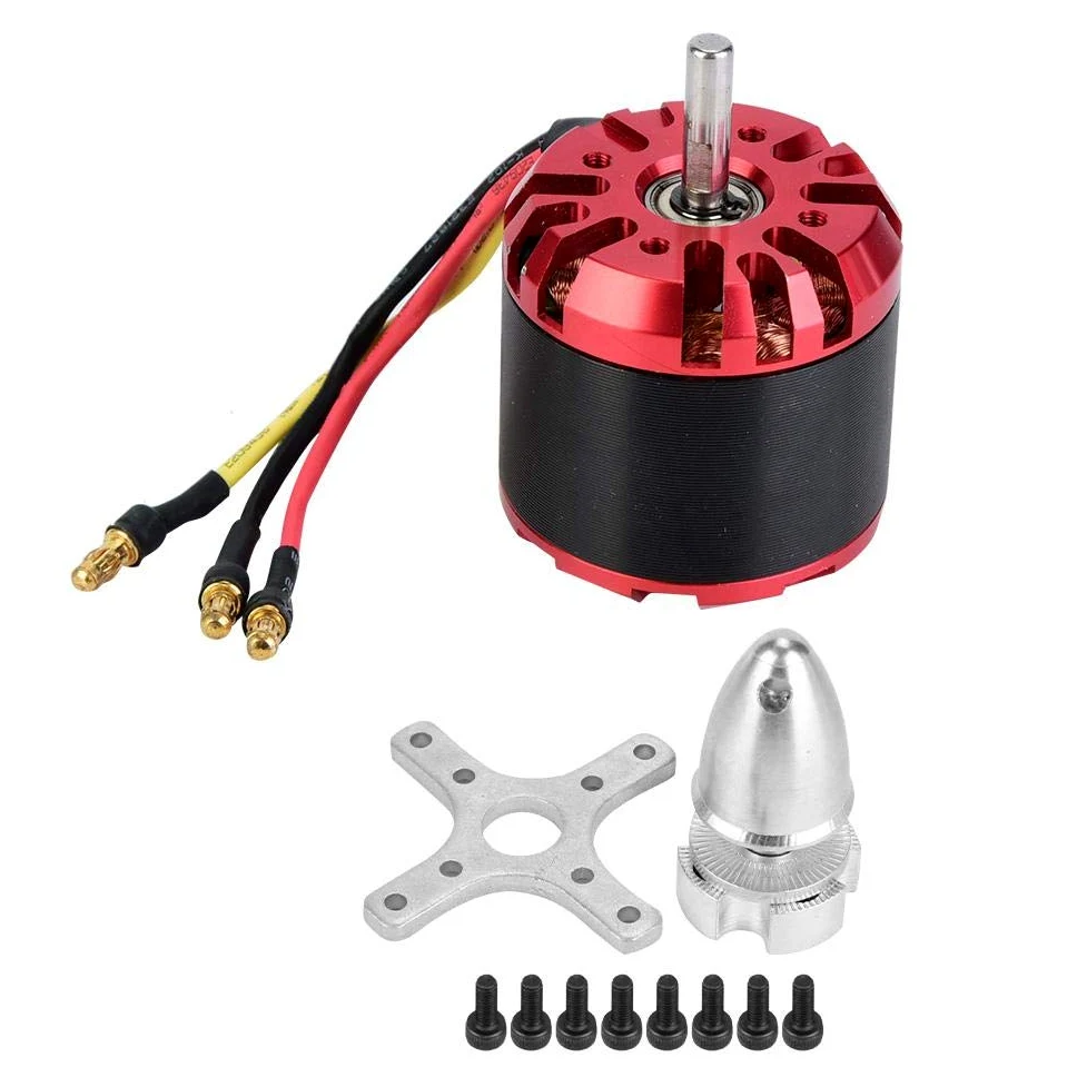MAGT Motore Brushless RC Motore Senza Spazzole, C4250 560KV 14 Poli in Lega con Elica per Scooter Elettrico Aeromodelling