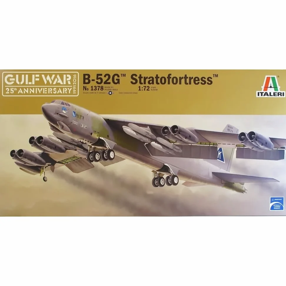 Italeri 1378 - B-52g Stratofortress Gulf War Model Kit Scala 1:72