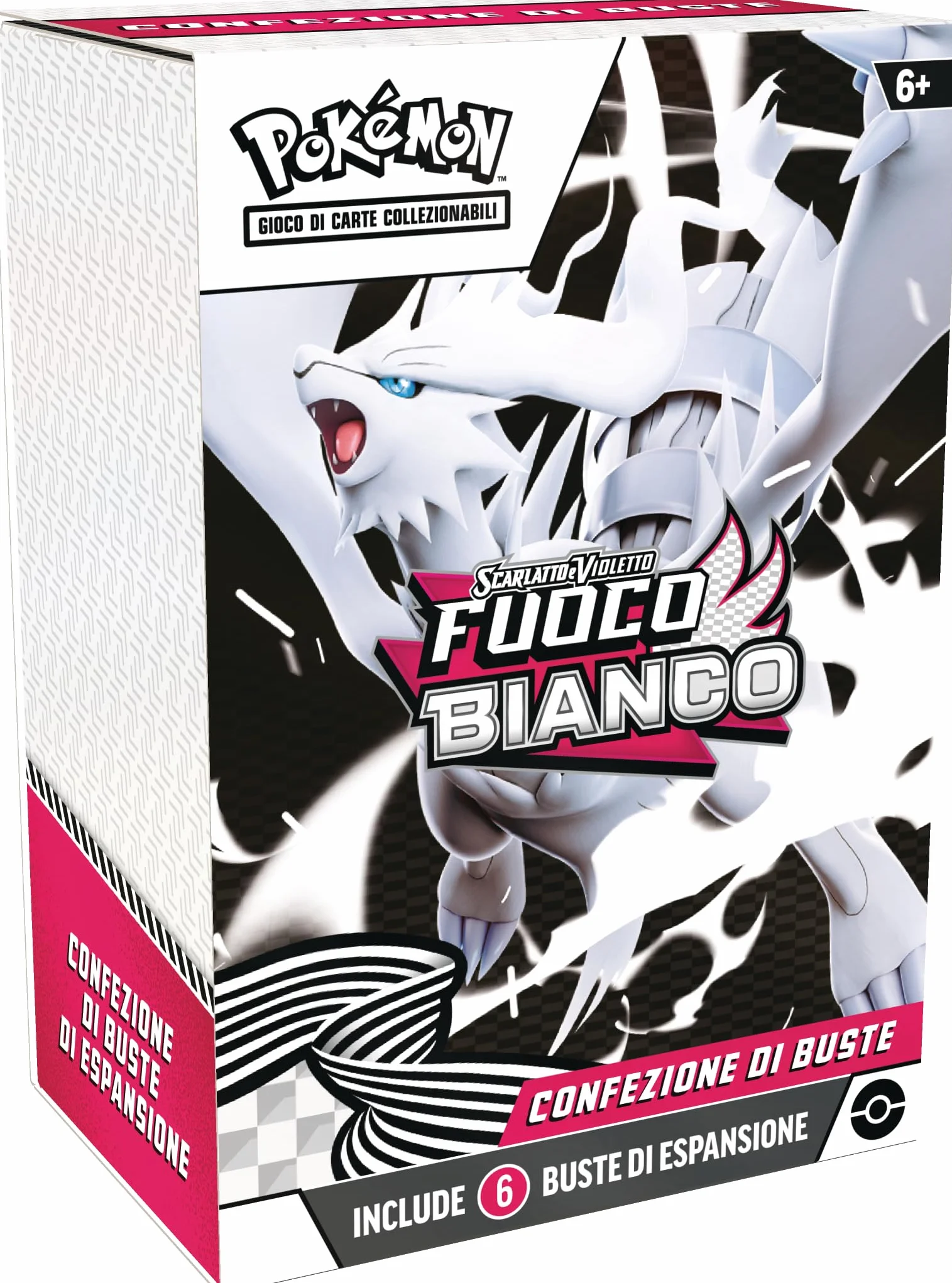 Pokémon GCC Scarlatto e Violetto Fuoco Bianco confezione buste espansione sei buste