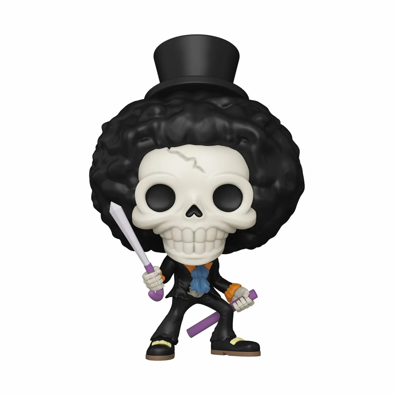 Funko POP! Animation: One Piece - Brook - Figura in vinile da collezione - Idea regalo - Prodotto ufficiale - Giocattoli per bambini e adulti - Modello di figura per collezionisti ed esposizione