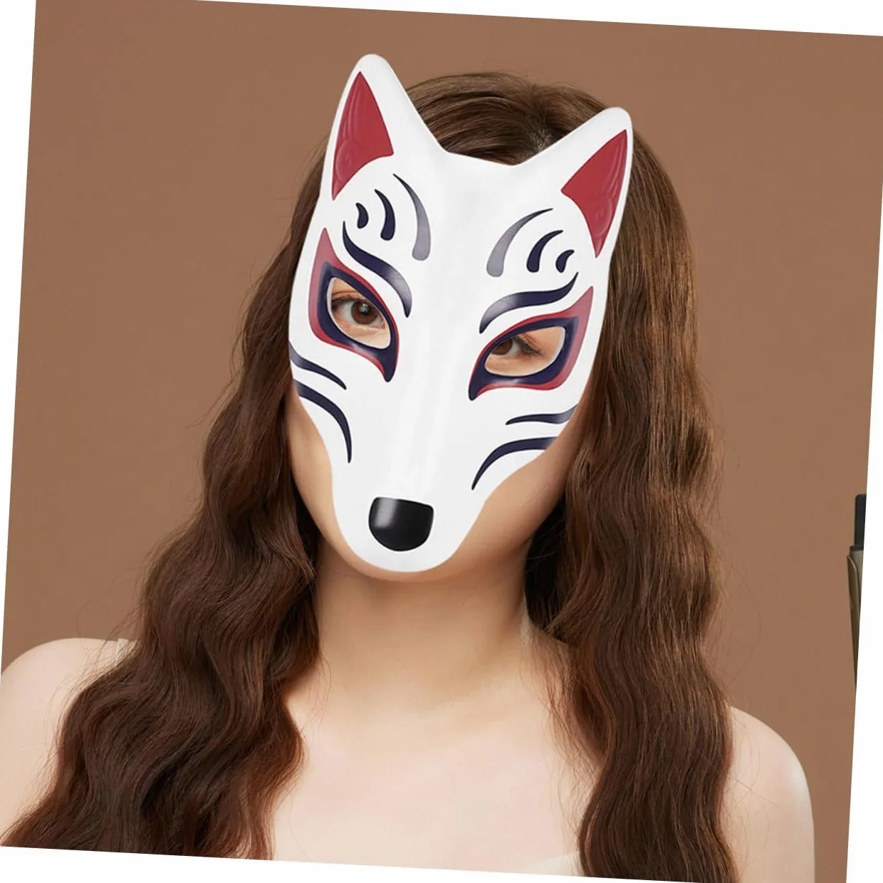 ibasenice 4pezzi Maschere Animali Verniciabili Per Ragazzo Ragazza Da Decorazioni Per Feste Di Halloween e Mascherate Attività Creativa Per Tutta La Famiglia