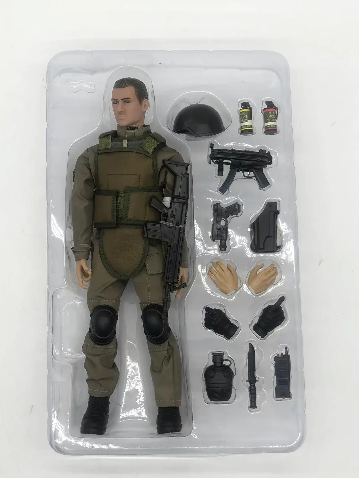 1/6 esercito militare lotta deserto ACU soldato action figure modello giocattolo NB04