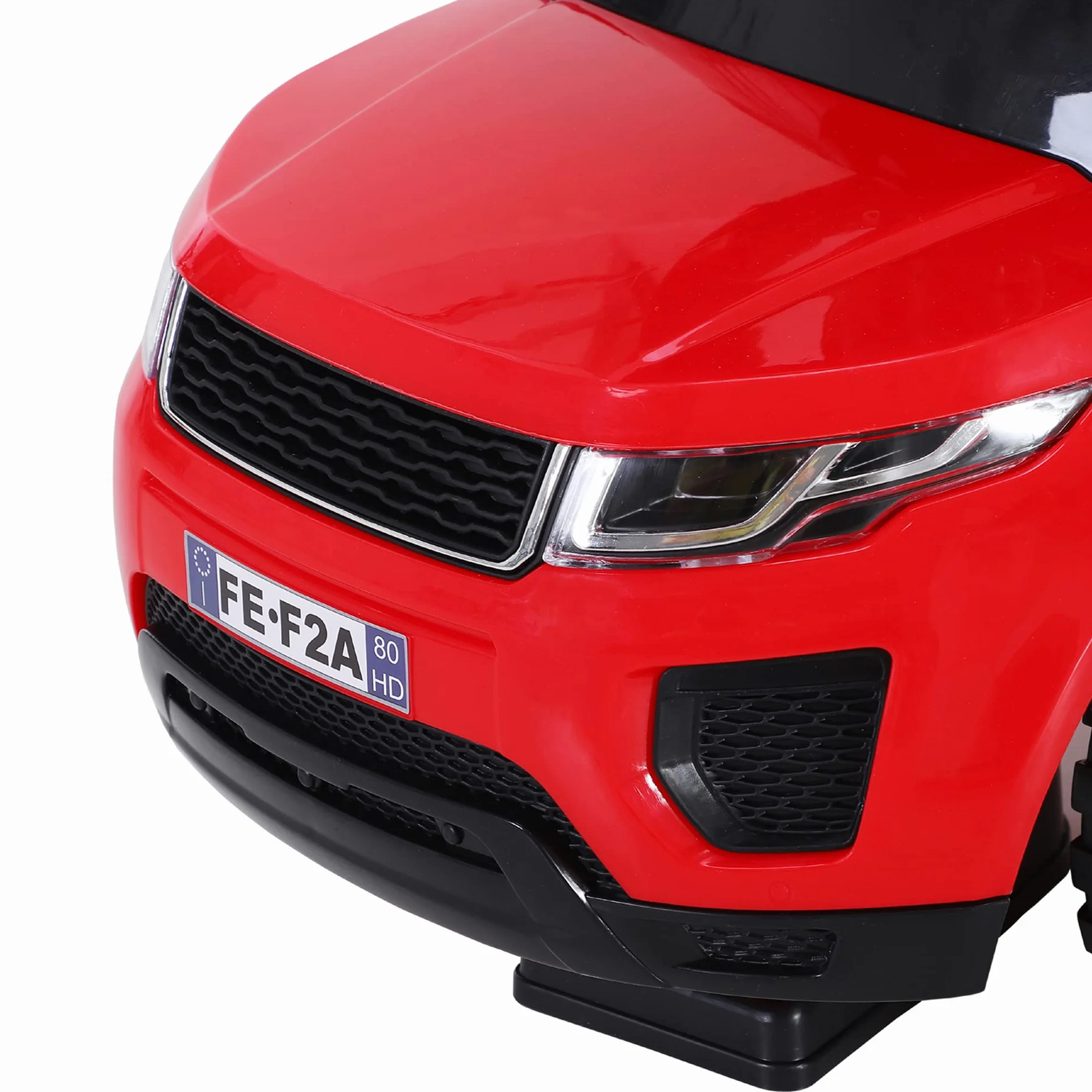 HOMCOM Macchina Cavalcabile Giocattolo per Bambini 12-36 Mesi, Rossa