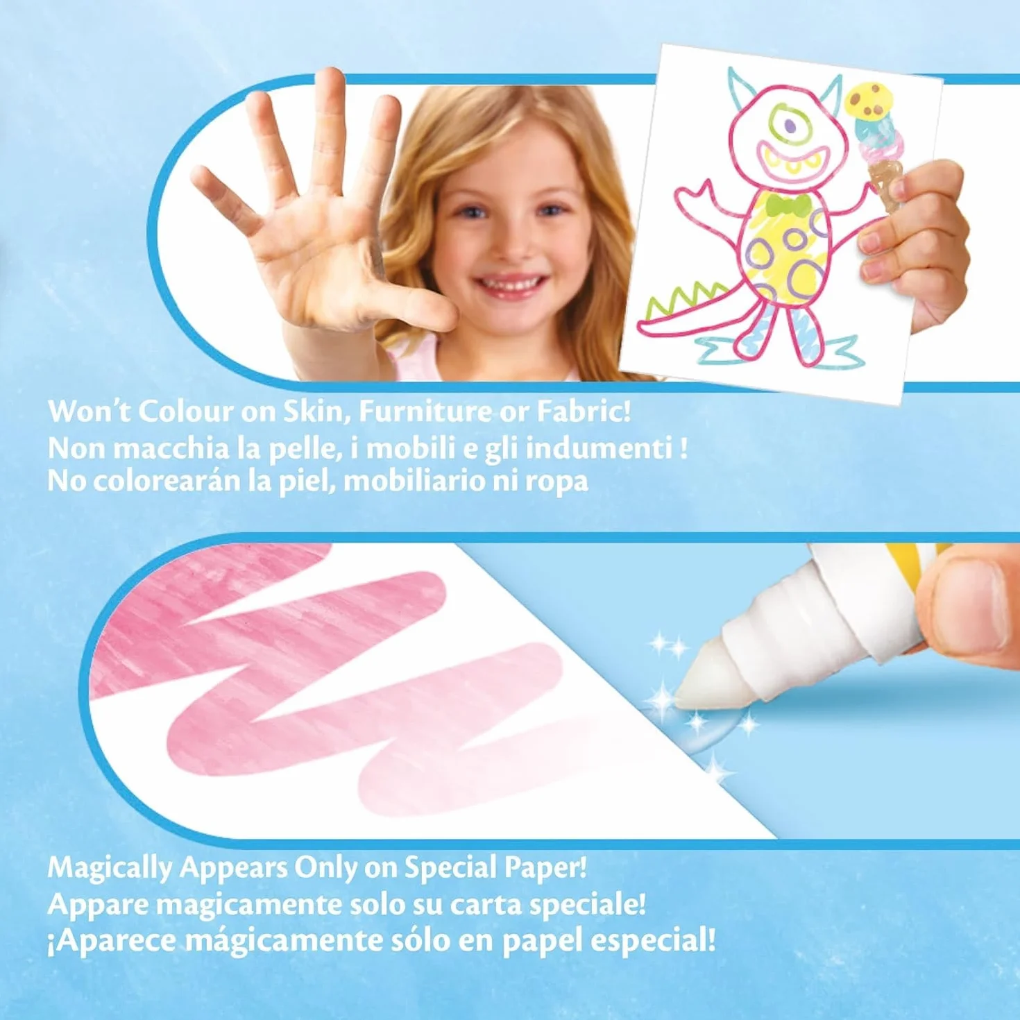 CRAYOLA Color Wonder Spidey Coloring Set 18 Pagine 4 Pennarelli Senza Macchia Attività Creativa Bambini 3-5 Anni