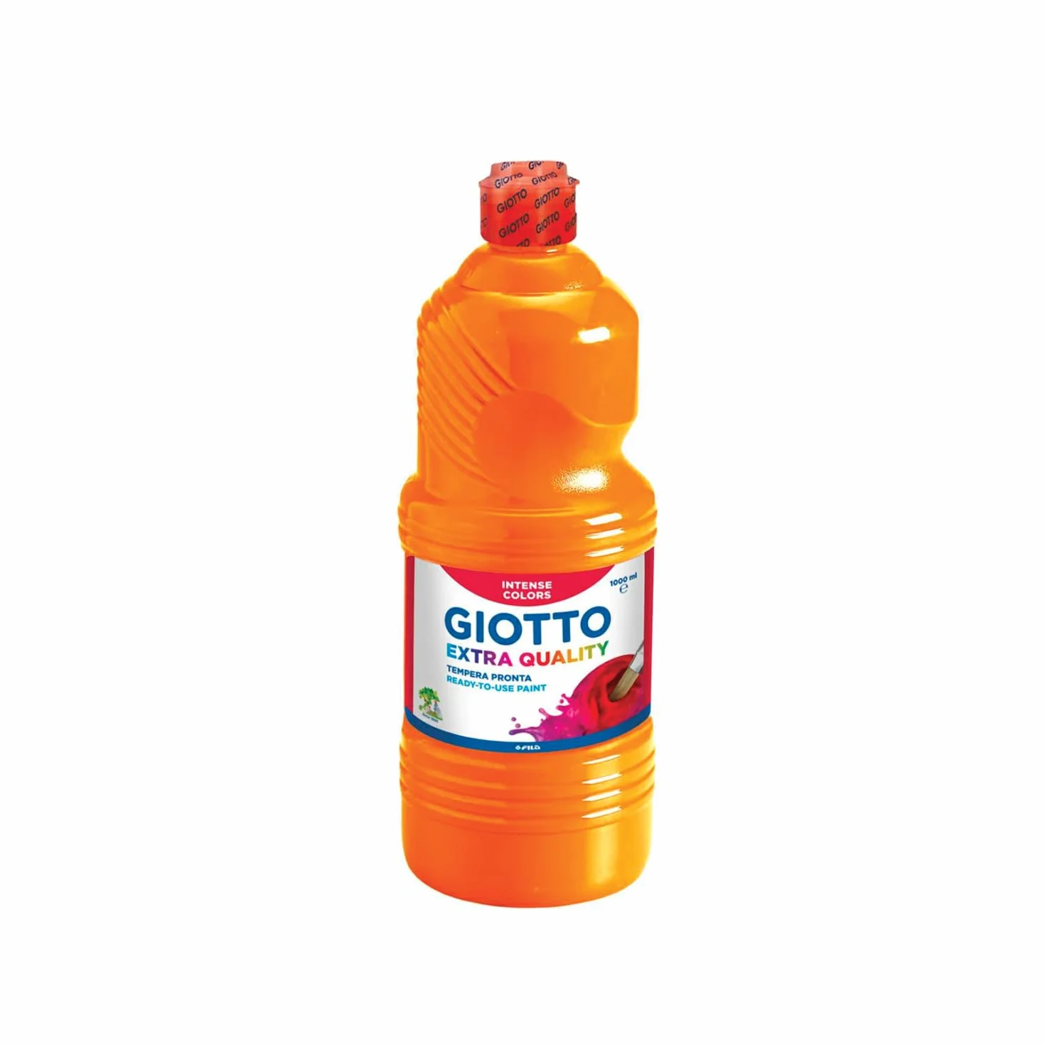Giotto 533405 Tempera Pronta, 1000 ml, Arancio