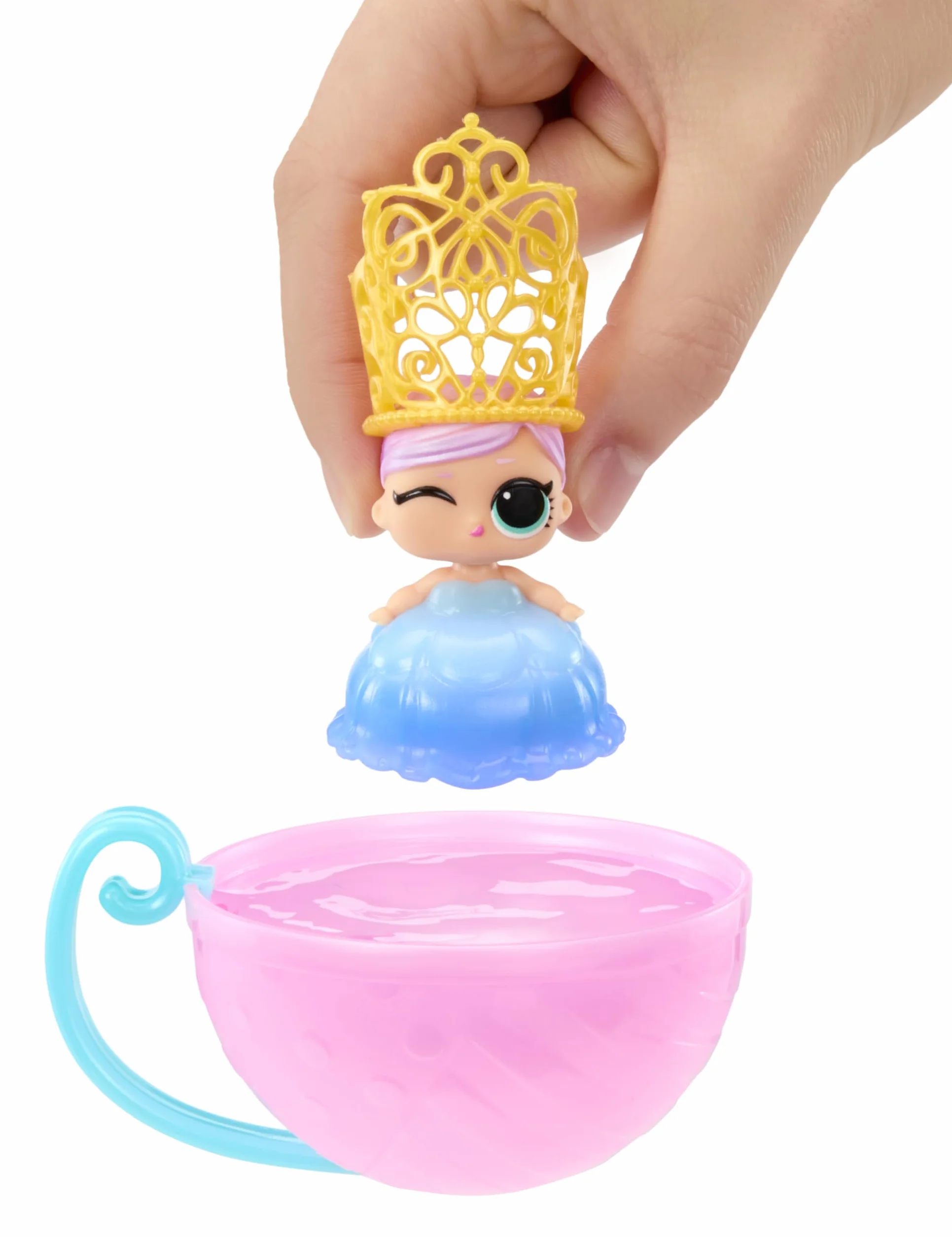 L.O.L. Surprise! Princess Baby Sisters: Include 1 Bambola, Confezione Cieca, Funzione Cambio Colore, Colleziona Tutte le Bambole