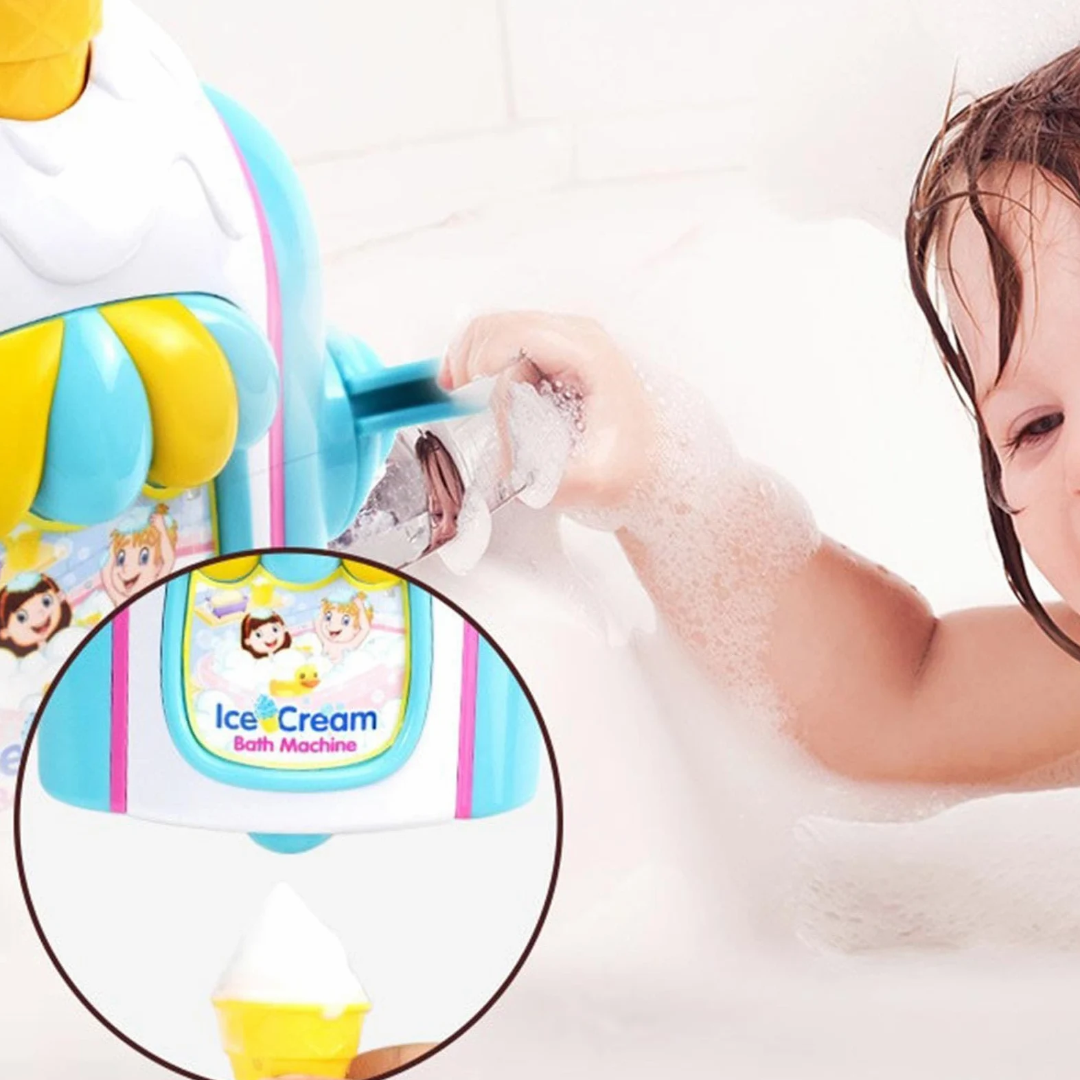 Macchina Delle Bolle Giocattoli Da Bagno A | Giocattoli Da Bagno Con Macchina Bolle Per Feste Di Compleanno, , Piscina All'Aperto, Casa, Bagno E Sala Giochi
